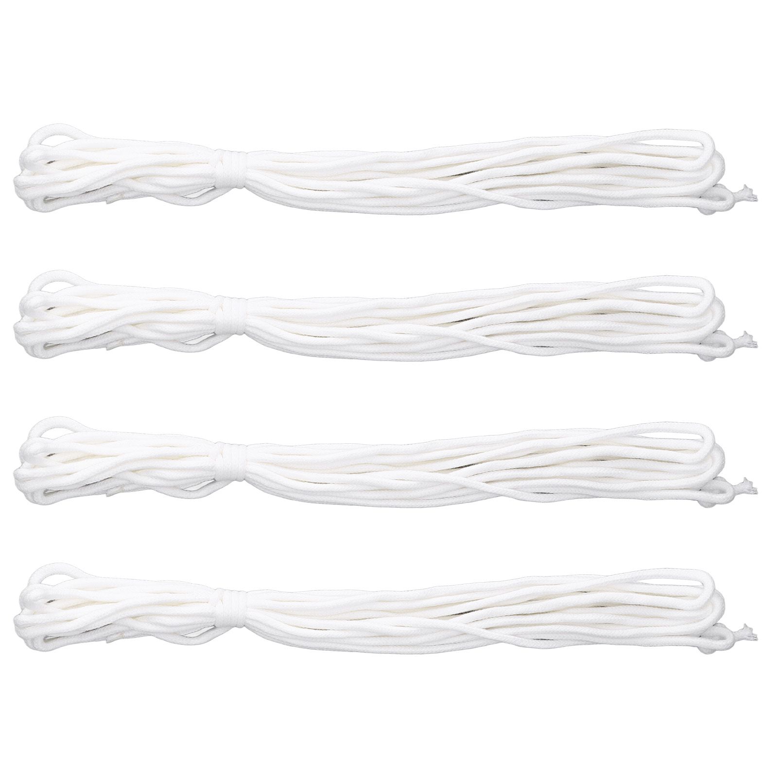 4Pcs Self Watering Cotton Rope Wick Cord Hydroponic Wicking Cord for Indoor Outdoor Potted Plant - Image 7