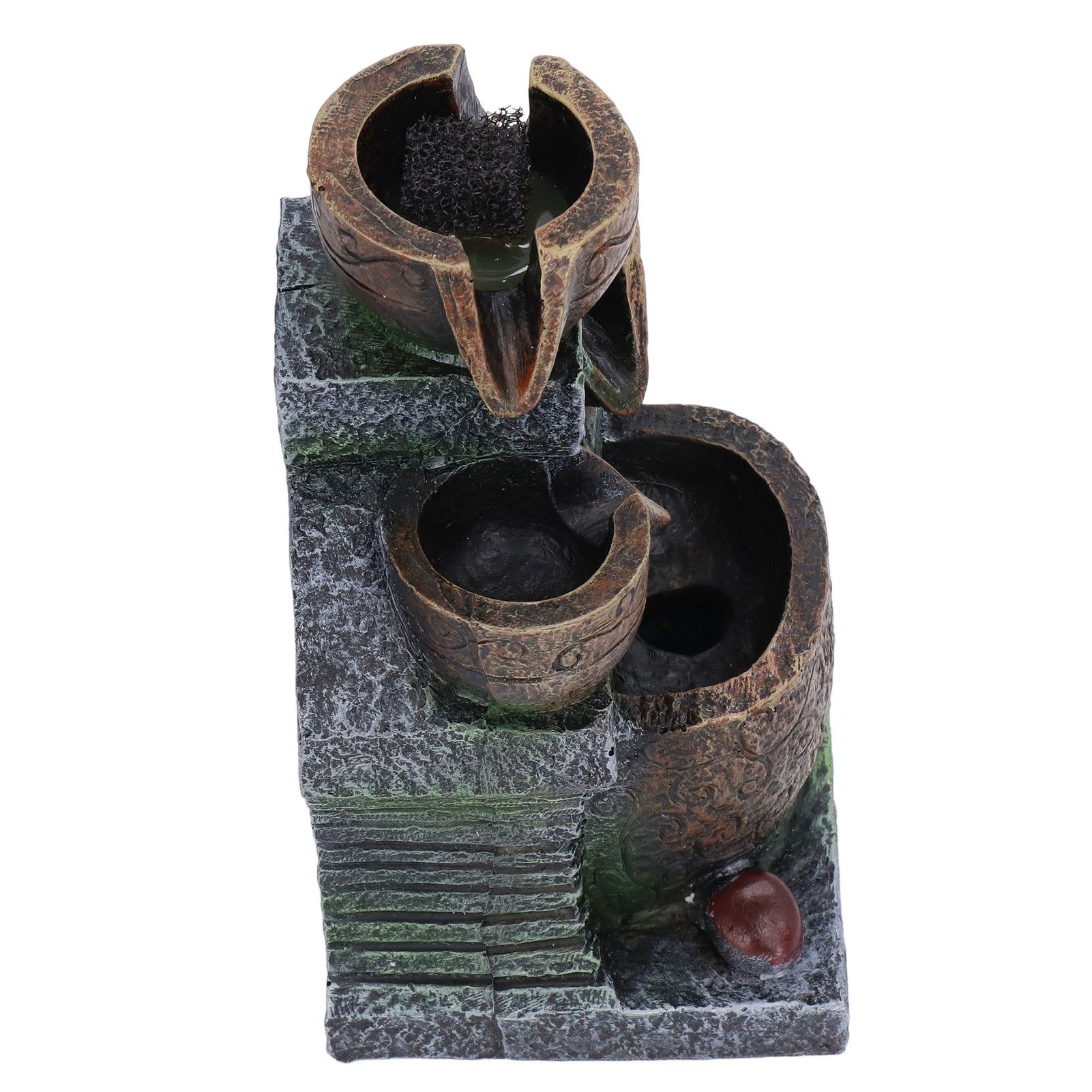 Indoor Fountain Three Layer Design USB Power Elegant Style Fashionable Decorative Home Ornaments for Office 5V - Image 3
