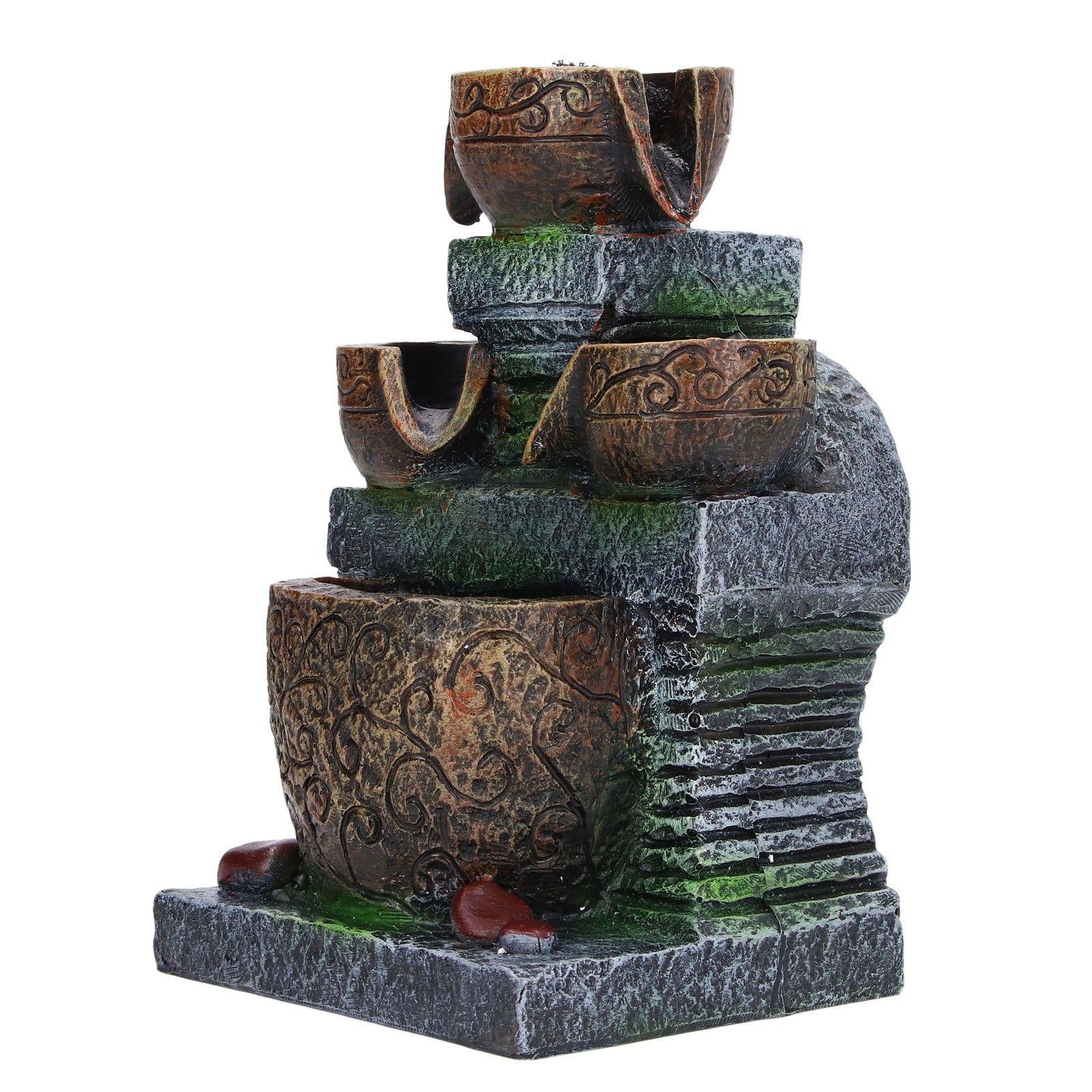 Indoor Fountain Three Layer Design USB Power Elegant Style Fashionable Decorative Home Ornaments for Office 5V - Image 4