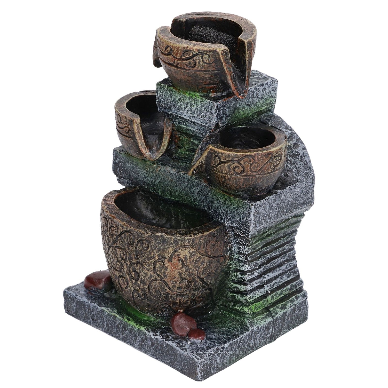 Indoor Fountain Three Layer Design USB Power Elegant Style Fashionable Decorative Home Ornaments for Office 5V - Image 7
