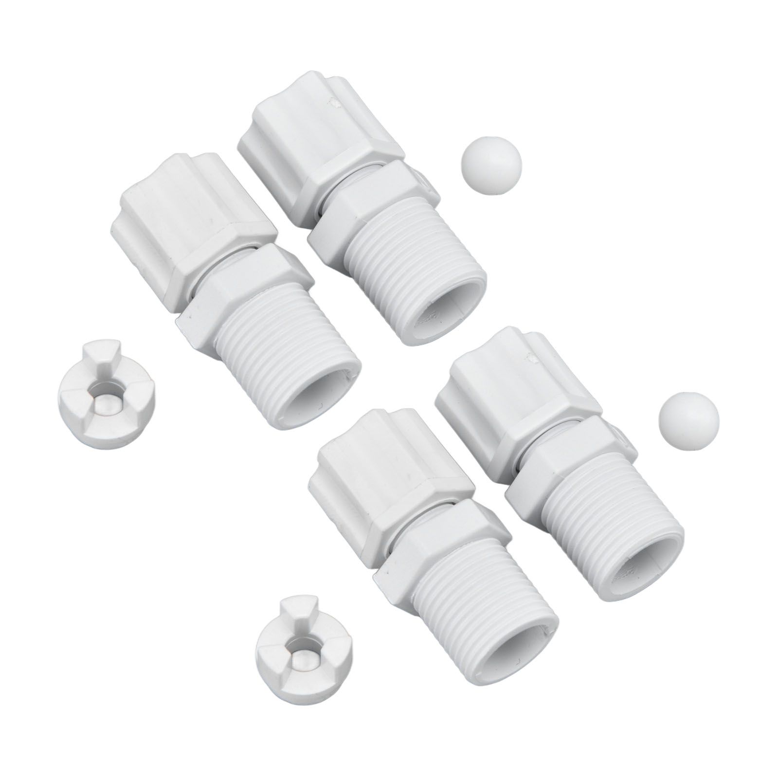 2Set Check Valve Inlet Fitting Adapter Assembly Swimming Pool Cleaning Accessories for HAYWARD CL200 CL220 - Image 2