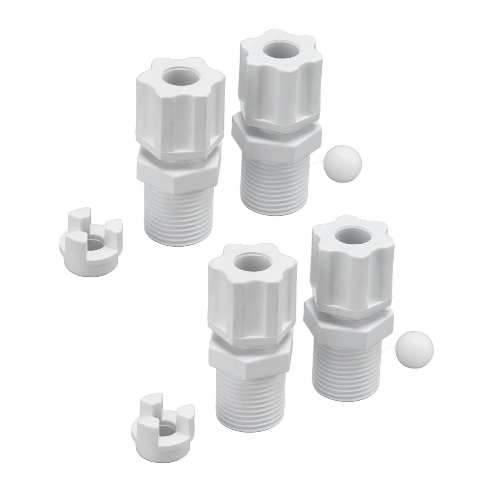 2Set Check Valve Inlet Fitting Adapter Assembly Swimming Pool Cleaning Accessories for HAYWARD CL200 CL220 - Image 4