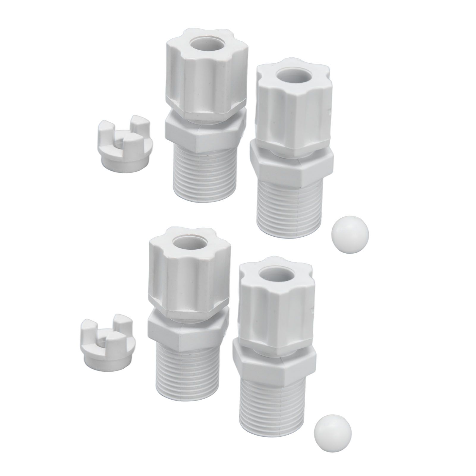 2Set Check Valve Inlet Fitting Adapter Assembly Swimming Pool Cleaning Accessories for HAYWARD CL200 CL220 - Image 5