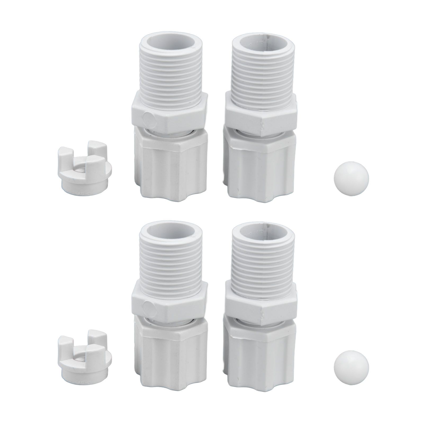 2Set Check Valve Inlet Fitting Adapter Assembly Swimming Pool Cleaning Accessories for HAYWARD CL200 CL220 - Image 8