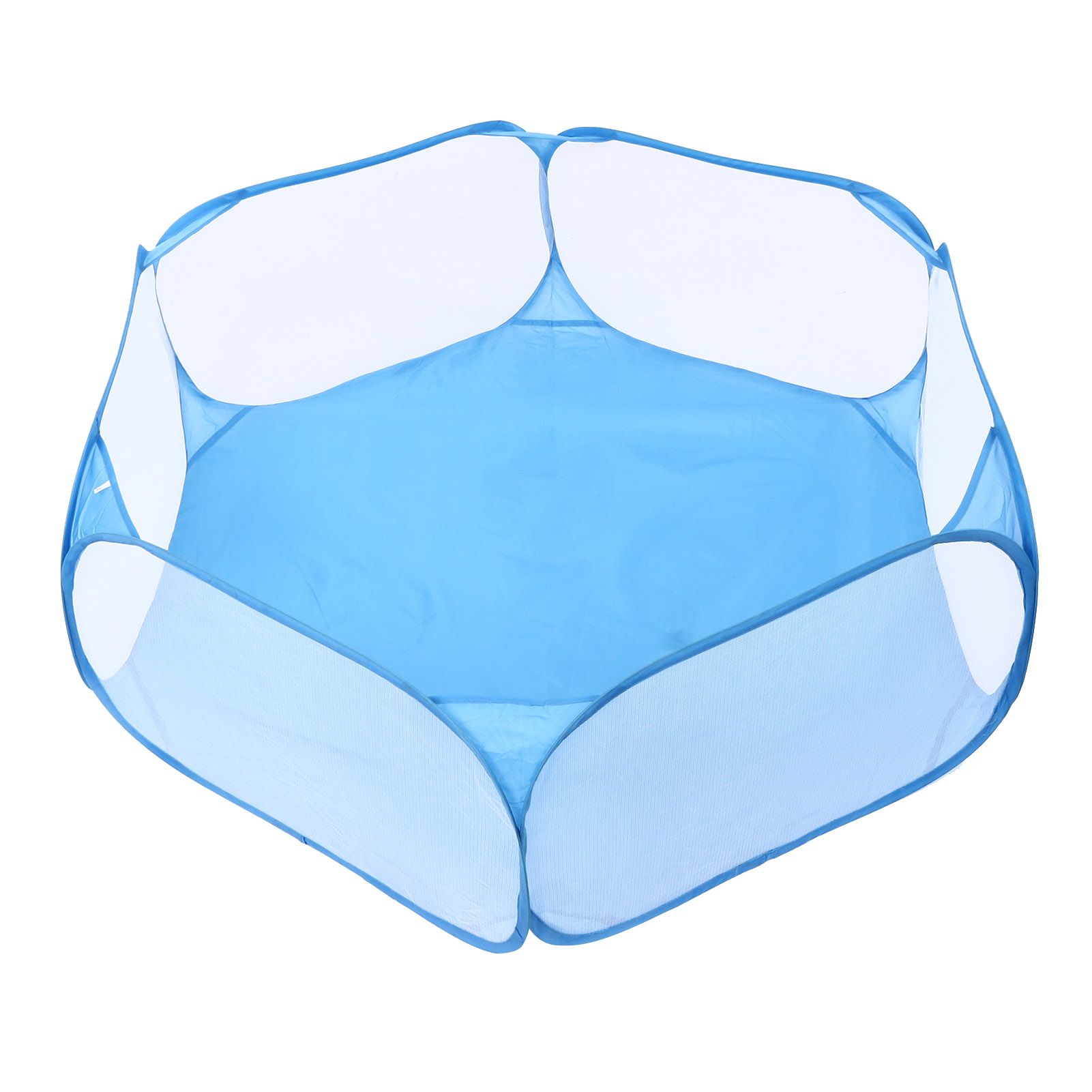 Pet Cage Tent Transparent Breathable Portable Small Animal Playpen for Hamsters Guinea Pigs - Image 2