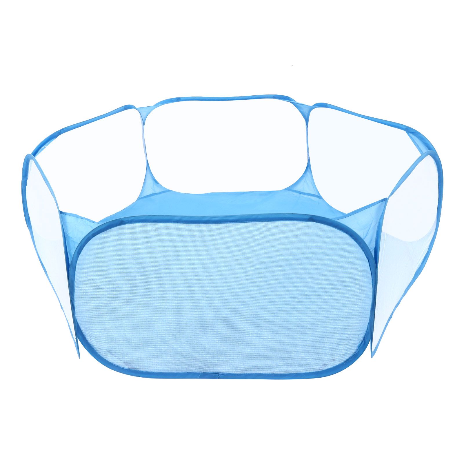 Pet Cage Tent Transparent Breathable Portable Small Animal Playpen for Hamsters Guinea Pigs - Image 7