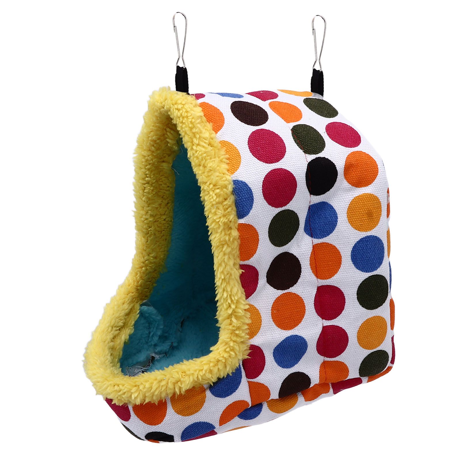 Pet Hamster Cave Bed Soft Comfortable Foldable Portable Thick Warm Easy Cleaning Small Animal House - Image 3