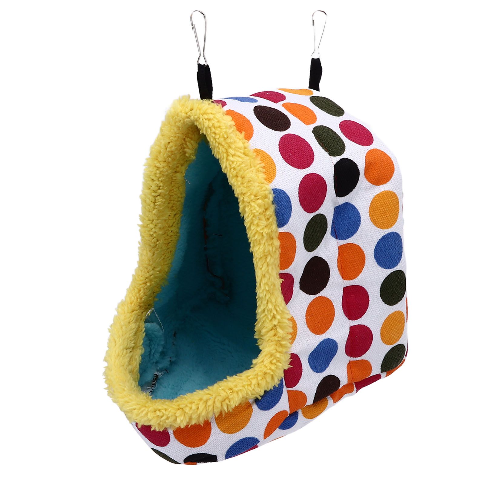 Pet Hamster Cave Bed Soft Comfortable Foldable Portable Thick Warm Easy Cleaning Small Animal House - Image 4