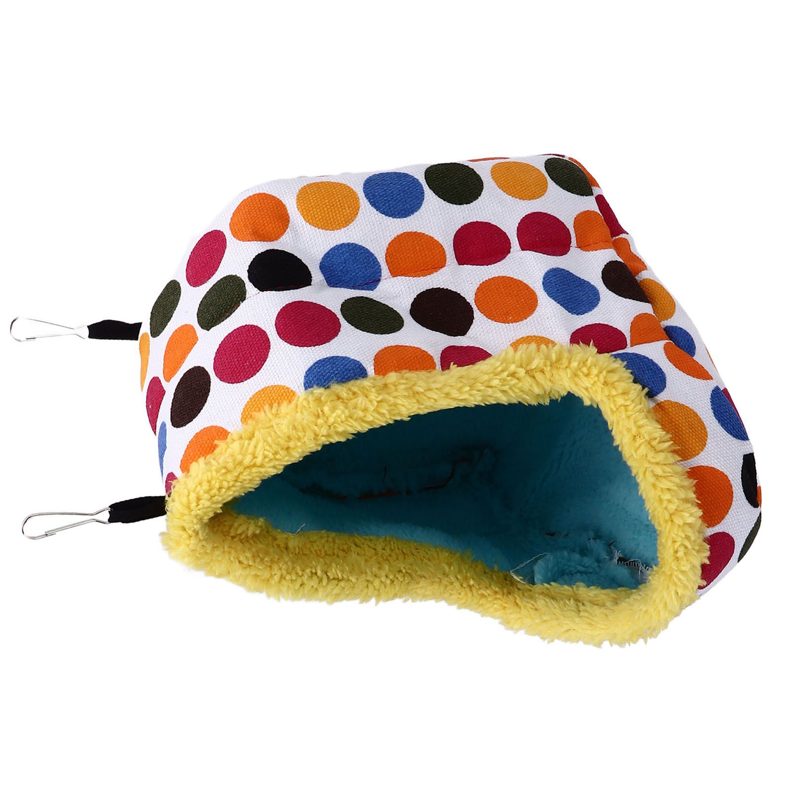 Pet Hamster Cave Bed Soft Comfortable Foldable Portable Thick Warm Easy Cleaning Small Animal House - Image 6
