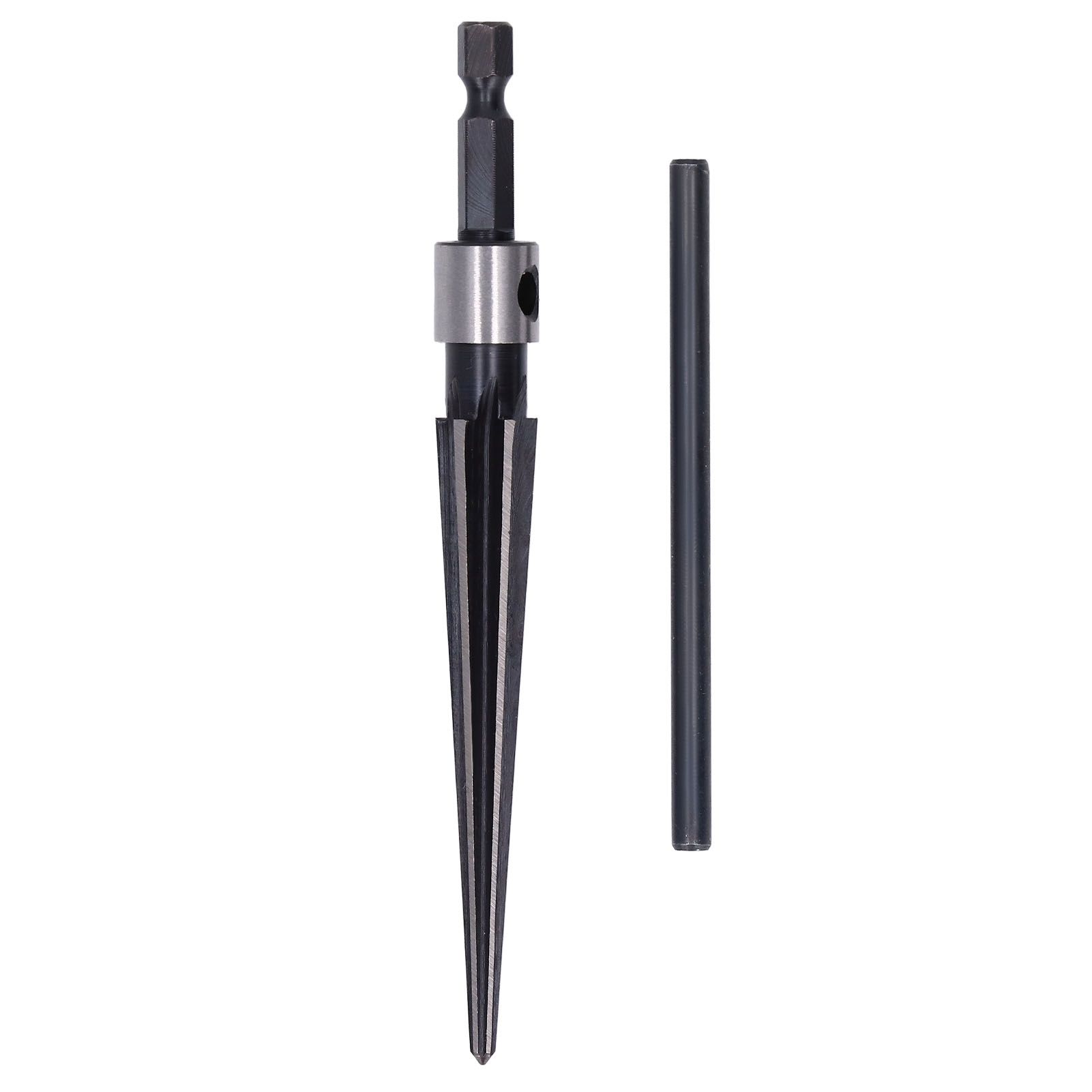 Reamer T Shape Handle Fine Workmanship High Hardness High Speed Steel Tapered ReamerHex Handle Taper Reamer 3‑13mm - Image 1