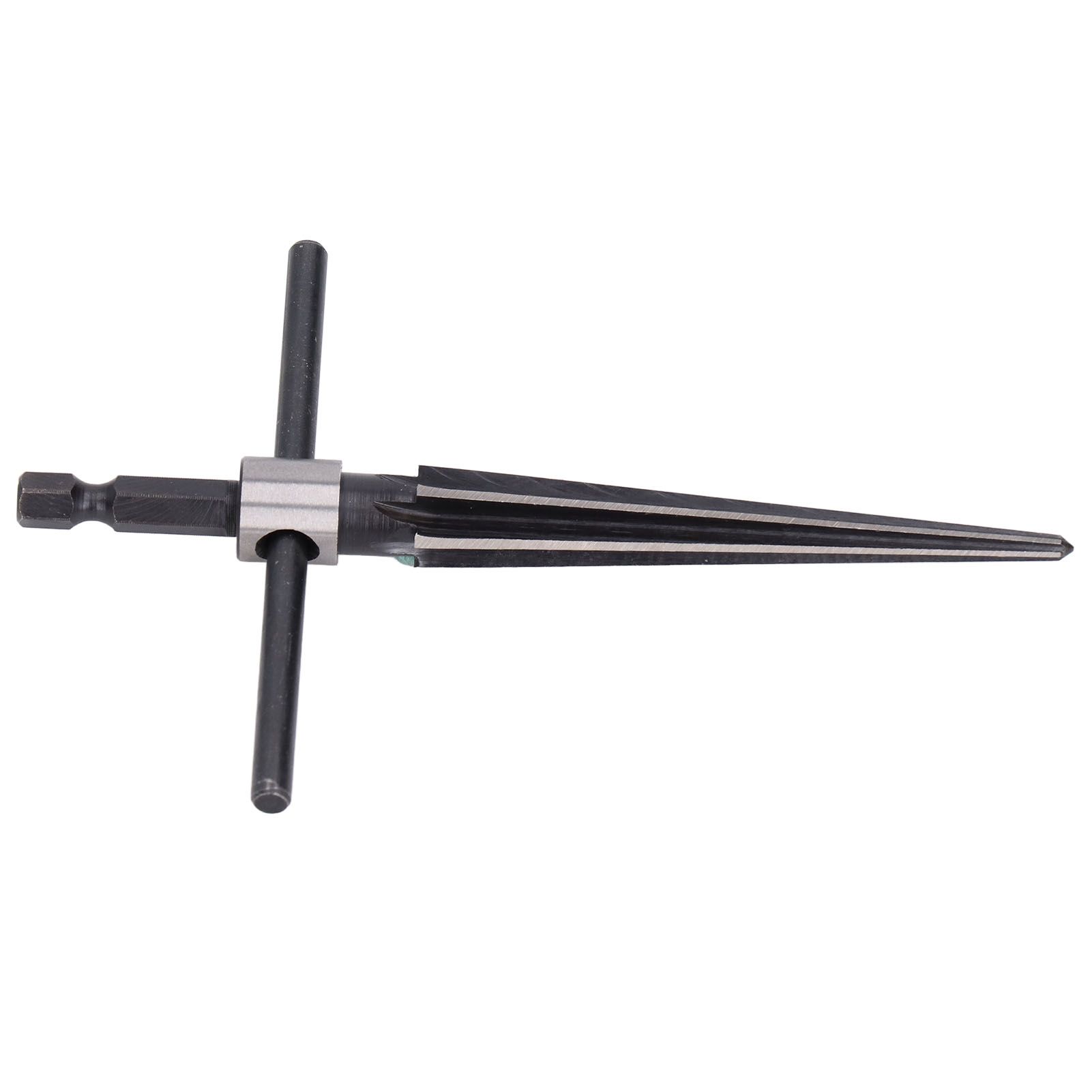 Reamer T Shape Handle Fine Workmanship High Hardness High Speed Steel Tapered ReamerHex Handle Taper Reamer 3‑13mm - Image 4