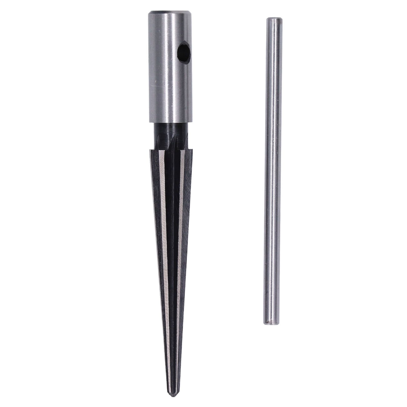 Reamer T Shape Handle Fine Workmanship High Hardness High Speed Steel Tapered ReamerTaper Reamer with Round Handle 5-16mm - Image 1