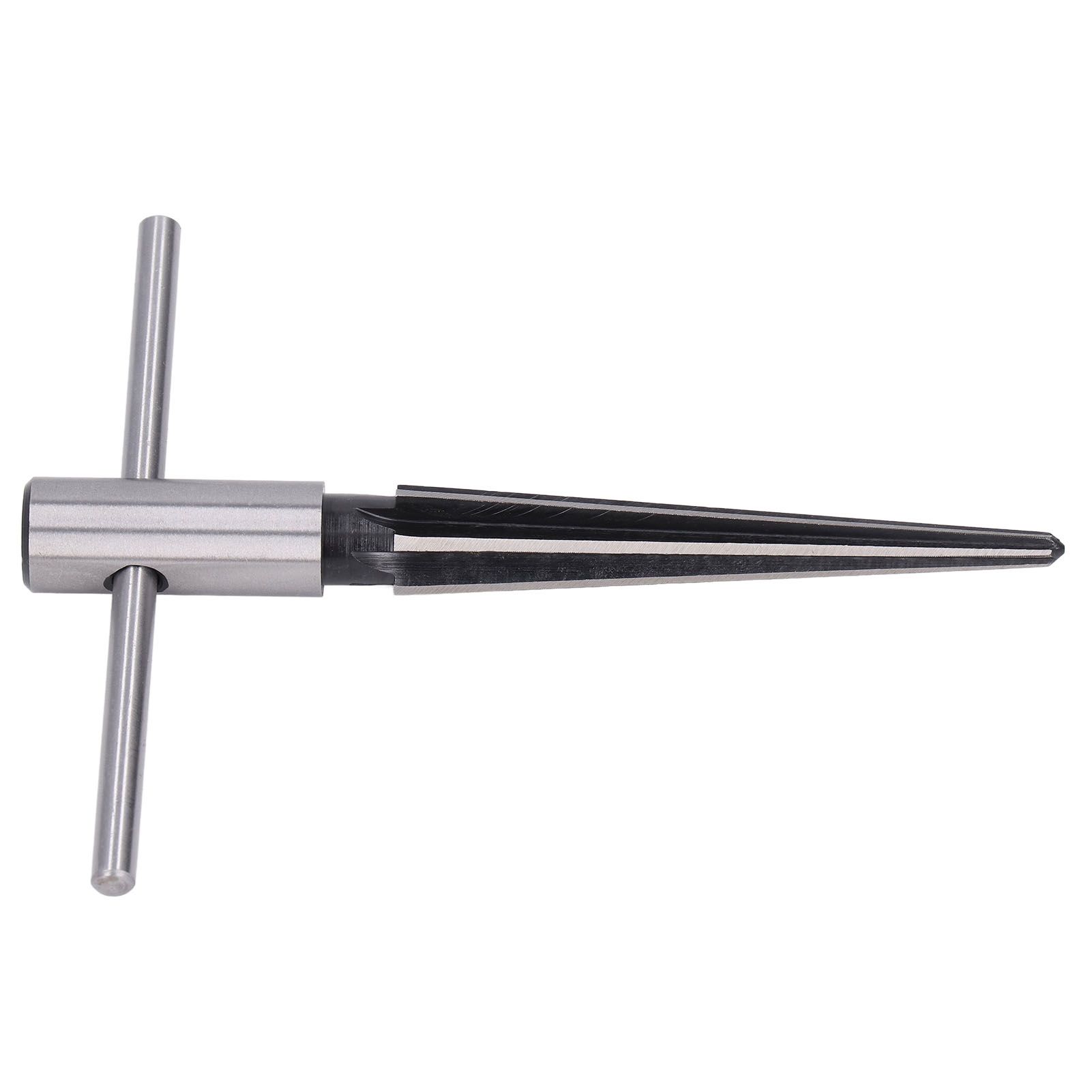 Reamer T Shape Handle Fine Workmanship High Hardness High Speed Steel Tapered ReamerTaper Reamer with Round Handle 5-16mm - Image 3