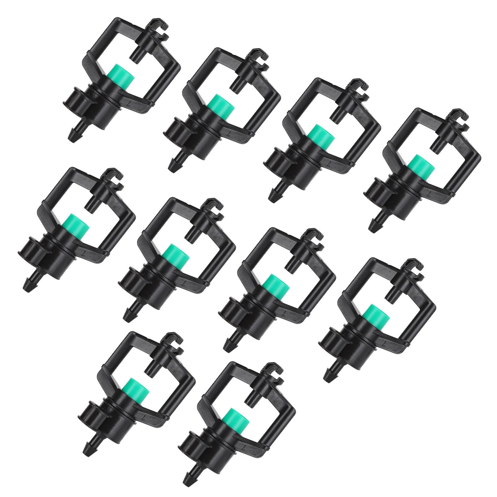 10pcs Watering Drippers 4mm Stable Plastic Irrigation Sprinkler Nozzles with Accessories for Gardening Agriculture - Image 6