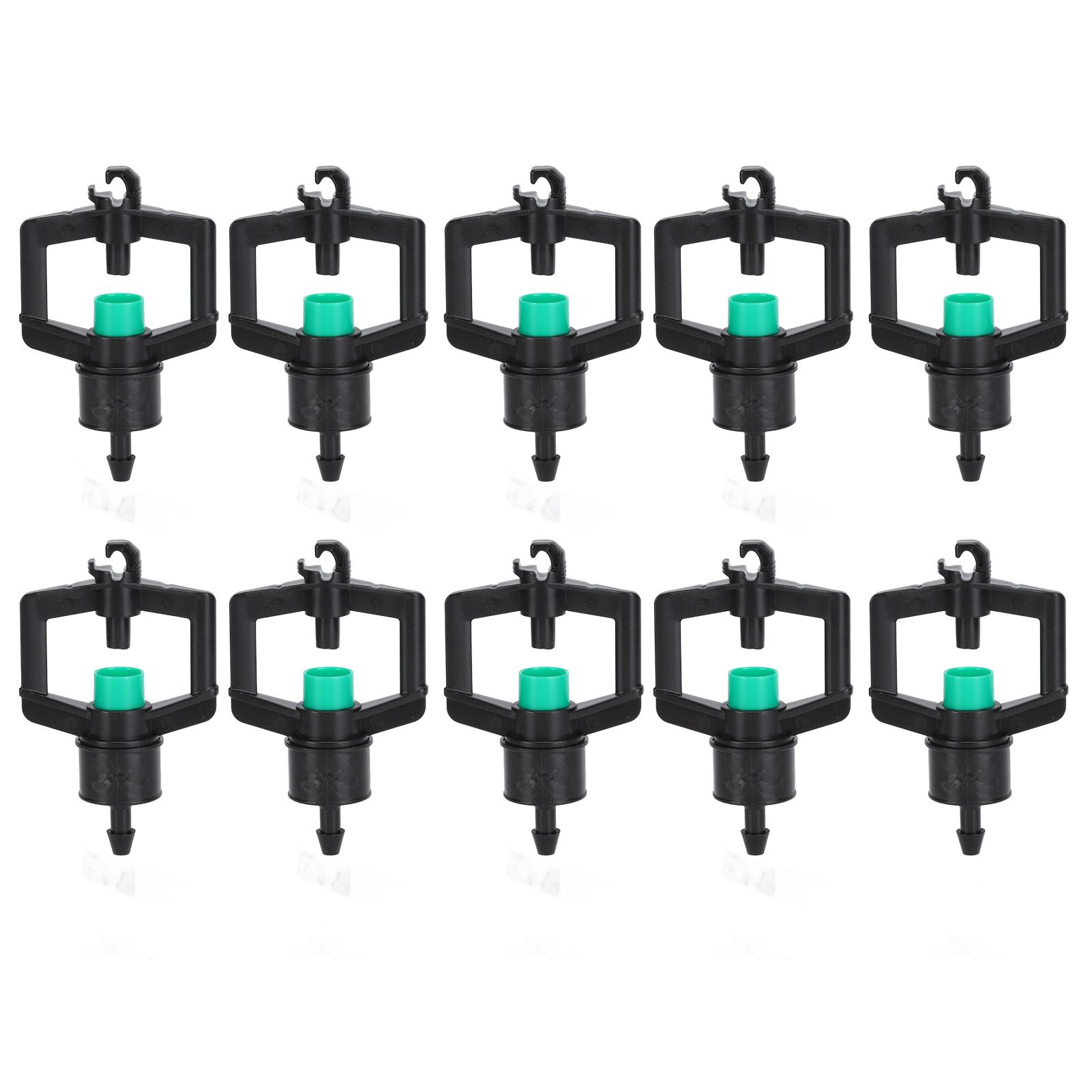10pcs Watering Drippers 4mm Stable Plastic Irrigation Sprinkler Nozzles with Accessories for Gardening Agriculture - Image 7