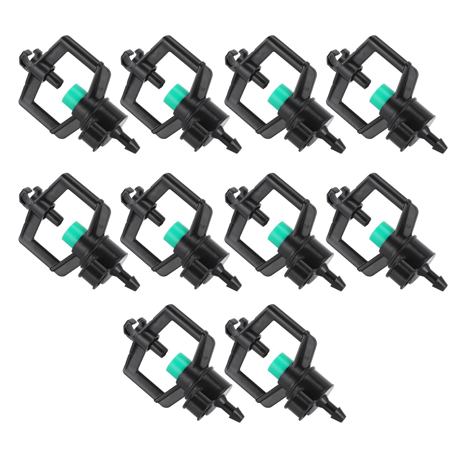 10pcs Watering Drippers 4mm Stable Plastic Irrigation Sprinkler Nozzles with Accessories for Gardening Agriculture - Image 8