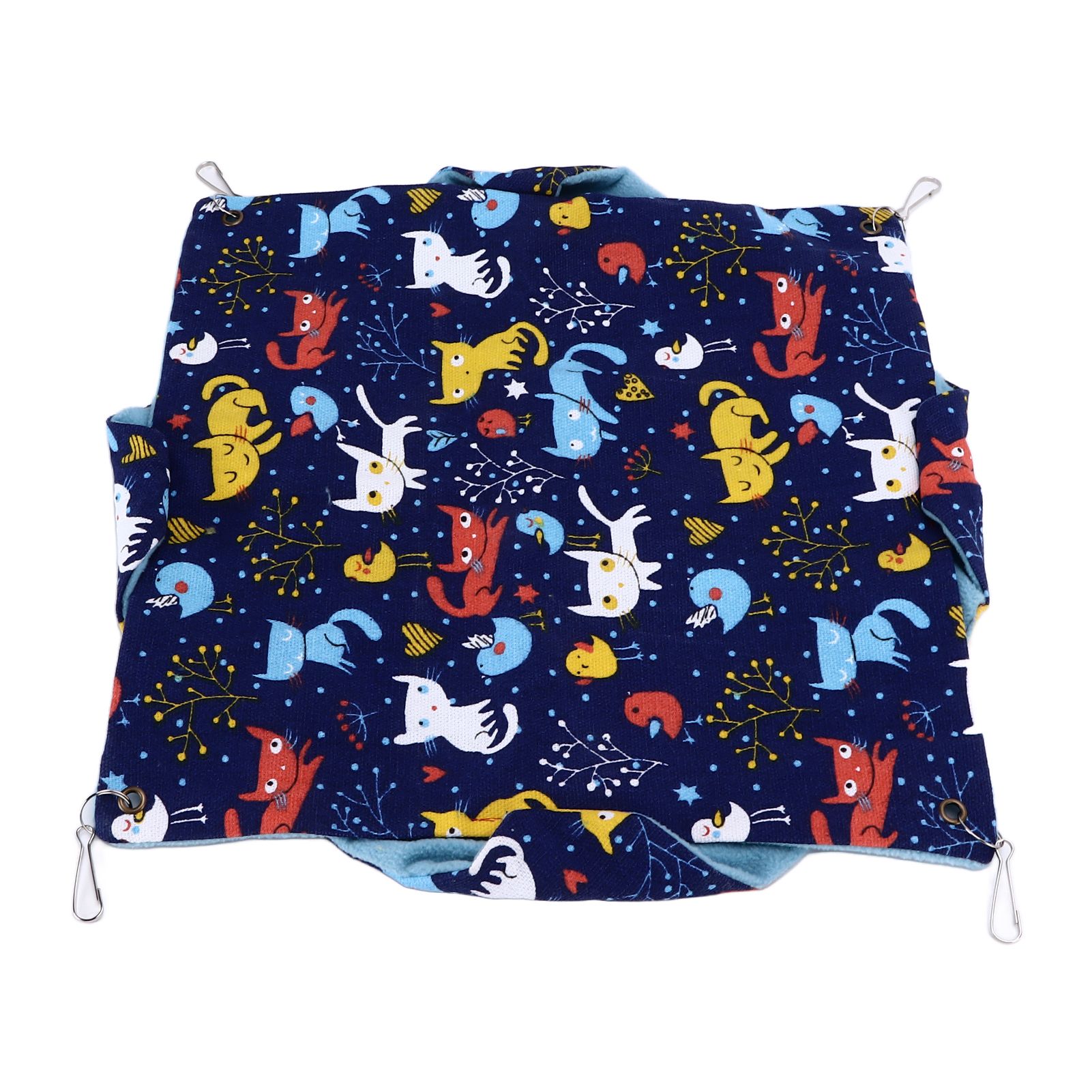Pet Double Layer Warm Hammock Safe Warm Foldable Hanging Pet Sleeping Bag for Small Pets Hamster - Image 2