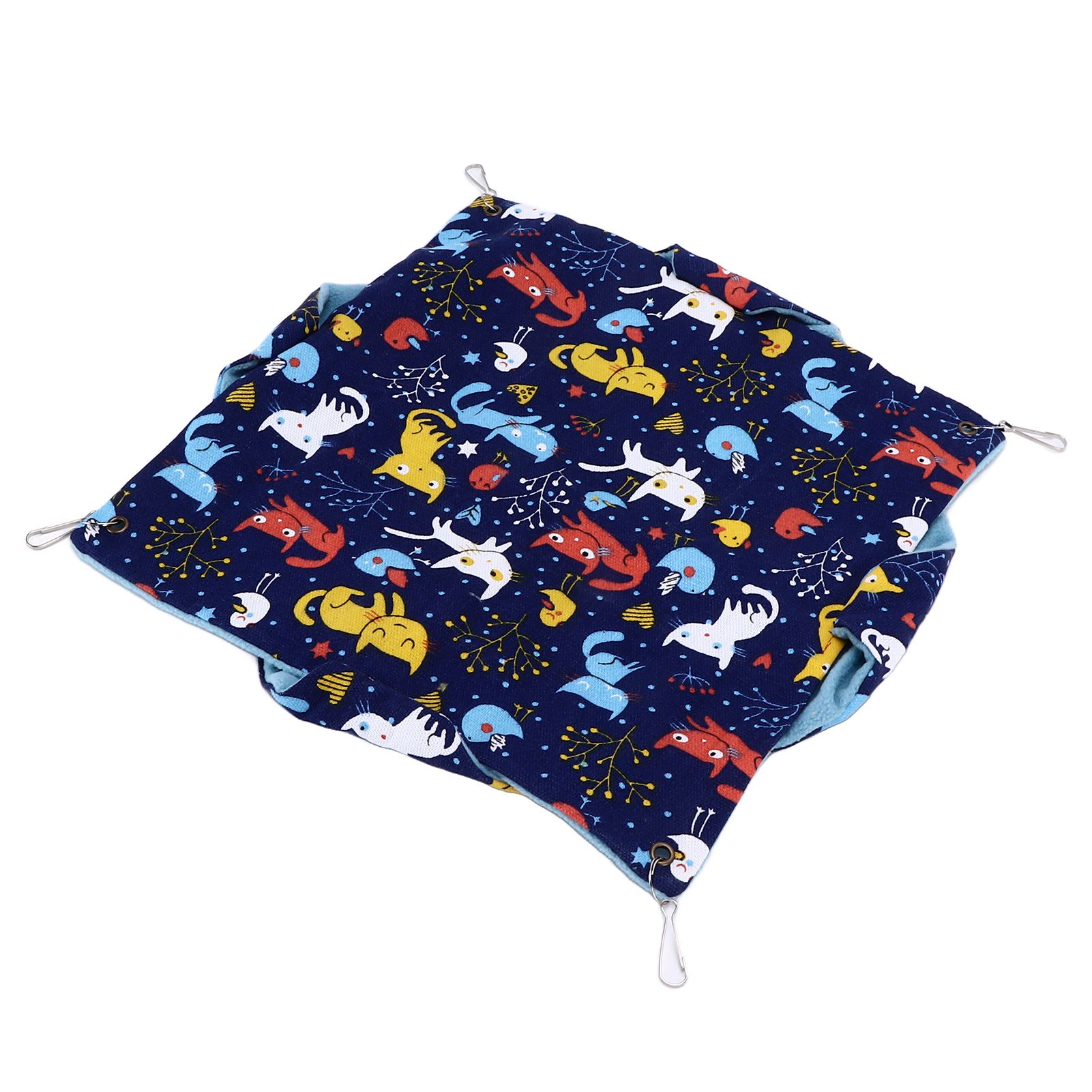Pet Double Layer Warm Hammock Safe Warm Foldable Hanging Pet Sleeping Bag for Small Pets Hamster - Image 3