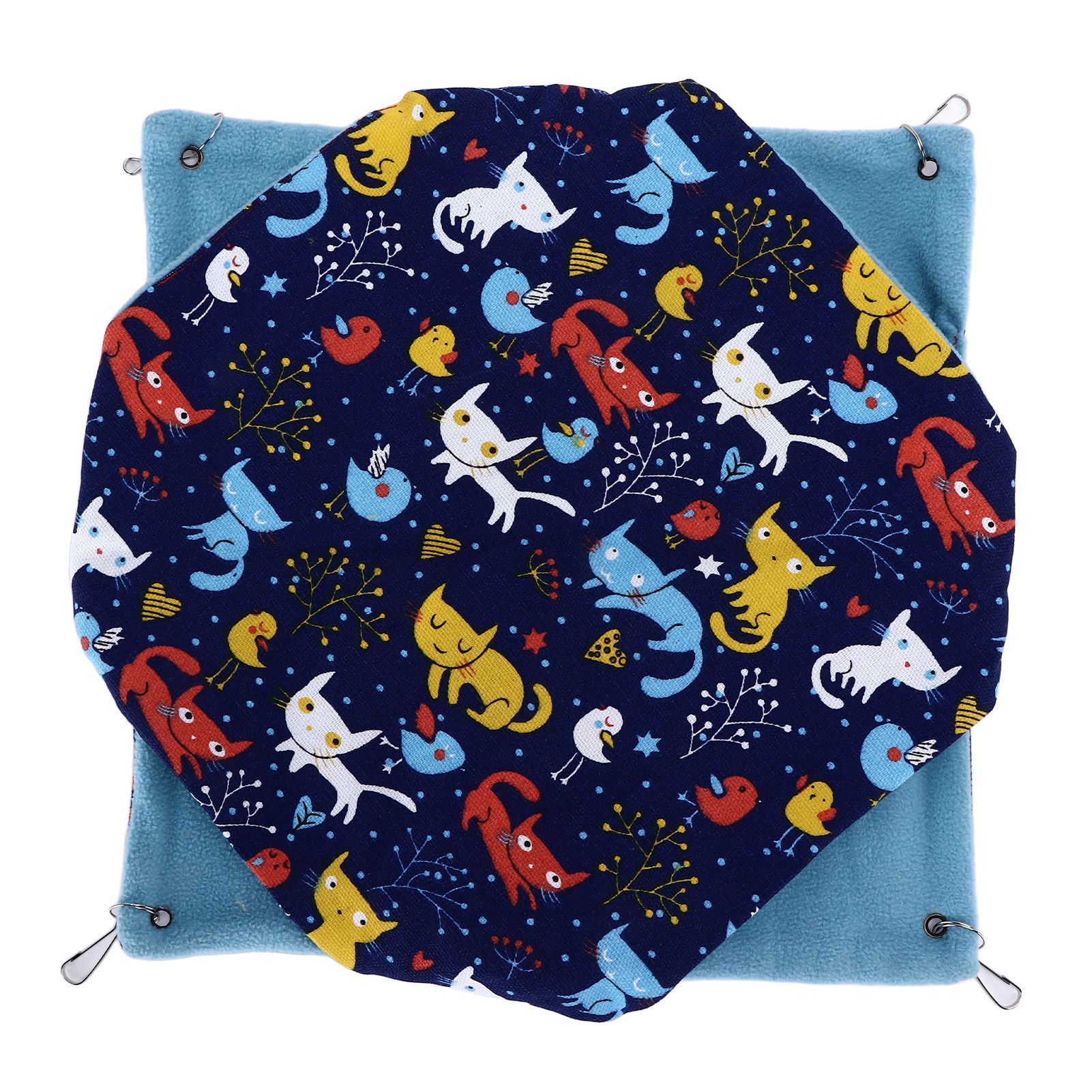 Pet Double Layer Warm Hammock Safe Warm Foldable Hanging Pet Sleeping Bag for Small Pets Hamster - Image 6
