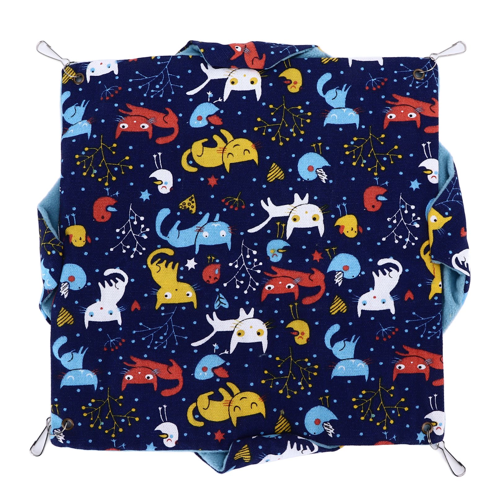 Pet Double Layer Warm Hammock Safe Warm Foldable Hanging Pet Sleeping Bag for Small Pets Hamster - Image 7
