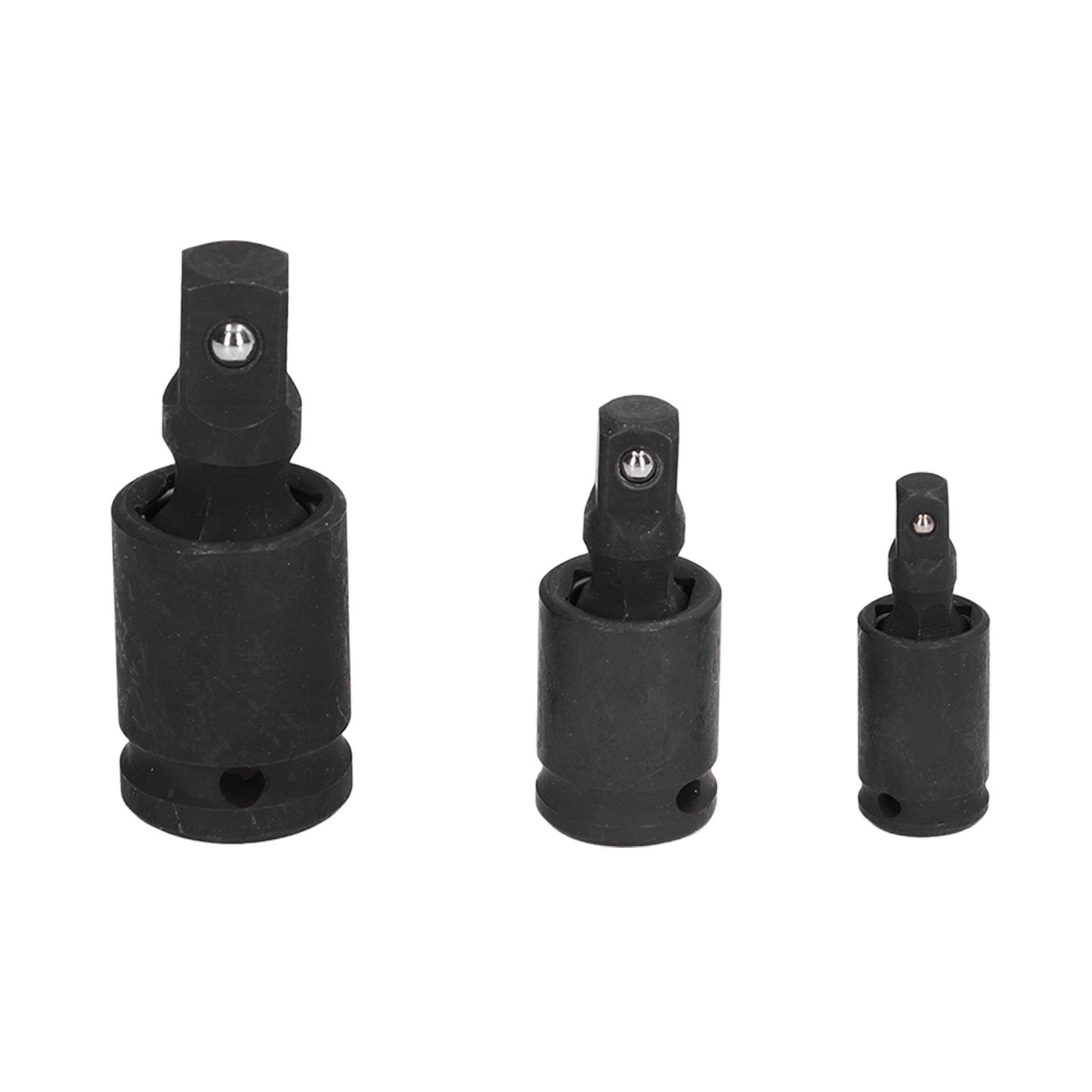 3PCS Universal Joint Socket Adapter 1/2 1/4 3/8 Drive Impact Adapter Socket Extension Adapter - Image 3