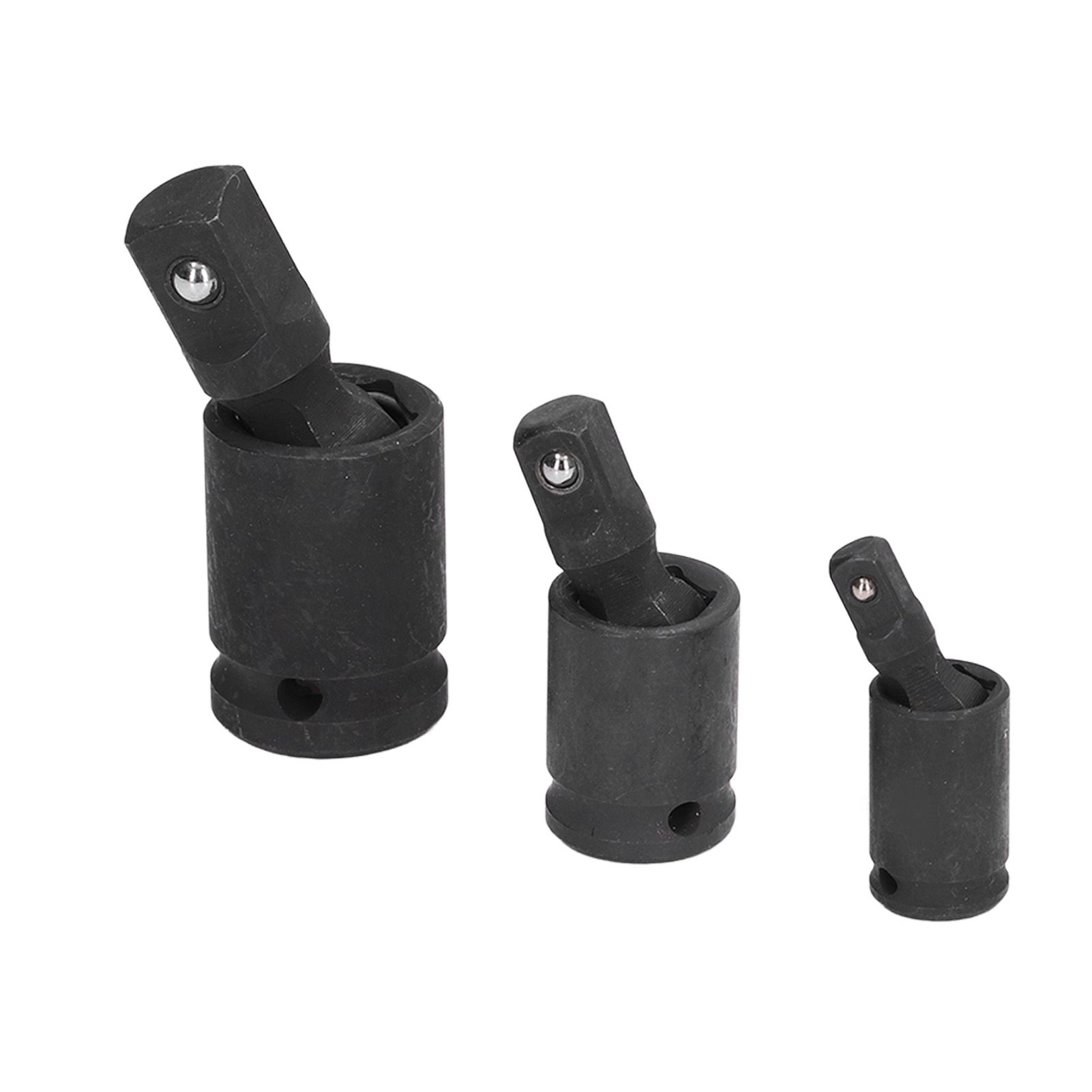 3PCS Universal Joint Socket Adapter 1/2 1/4 3/8 Drive Impact Adapter Socket Extension Adapter - Image 4