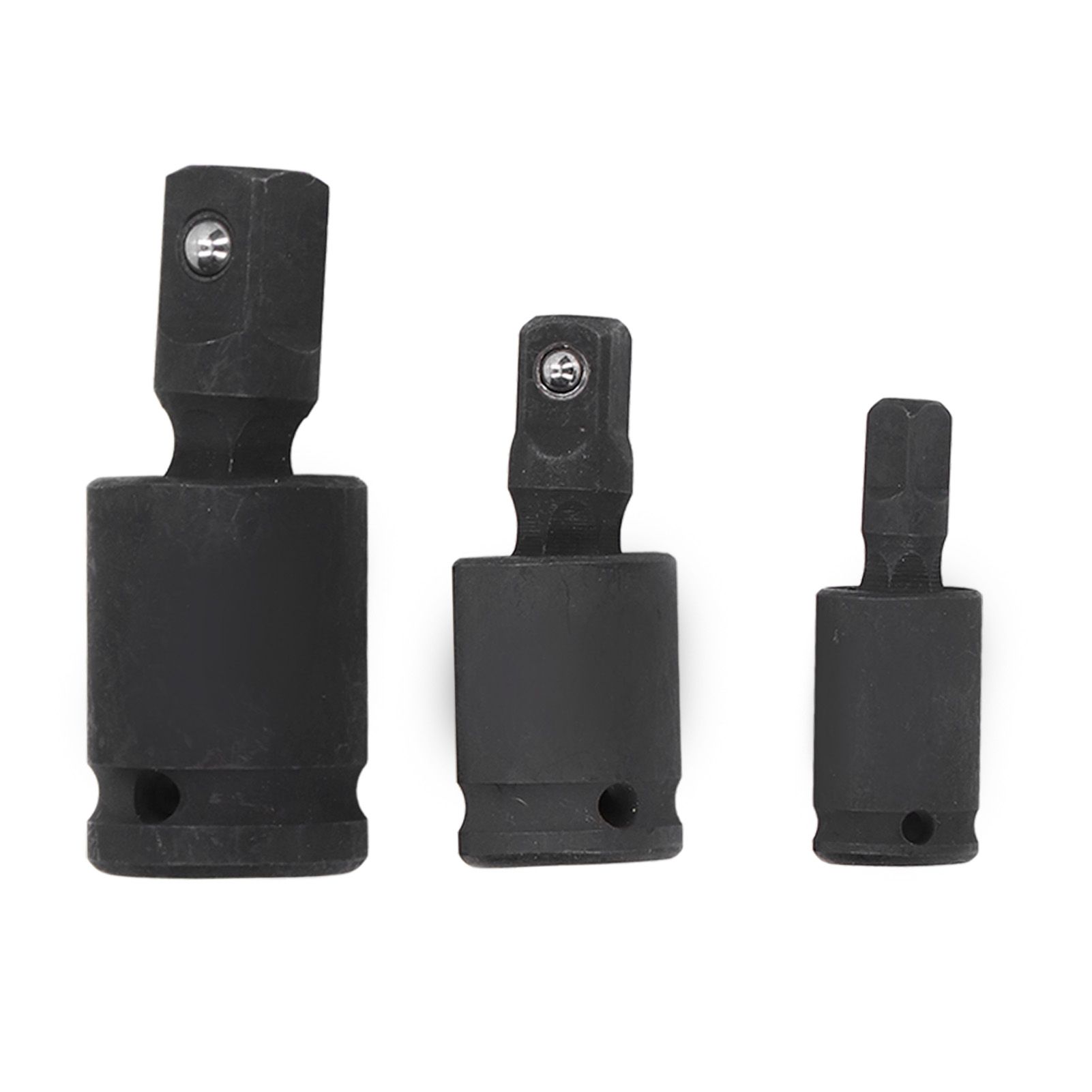 3PCS Universal Joint Socket Adapter 1/2 1/4 3/8 Drive Impact Adapter Socket Extension Adapter - Image 5