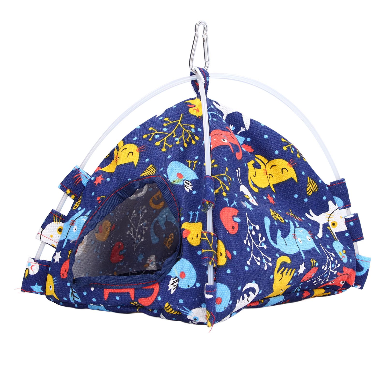 Bird Bed Hook Design Save Space Foldable Portable Soft Comfortable Hangable Bird Tent for Home Travelling - Image 1