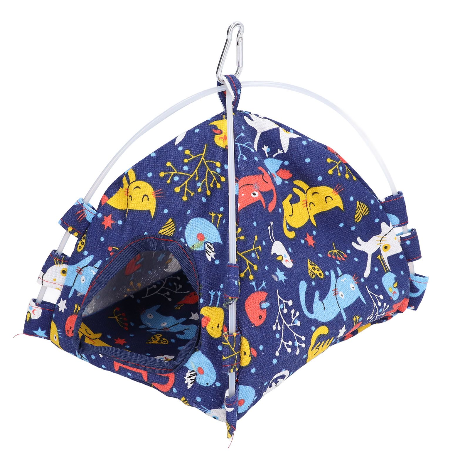 Bird Bed Hook Design Save Space Foldable Portable Soft Comfortable Hangable Bird Tent for Home Travelling - Image 2