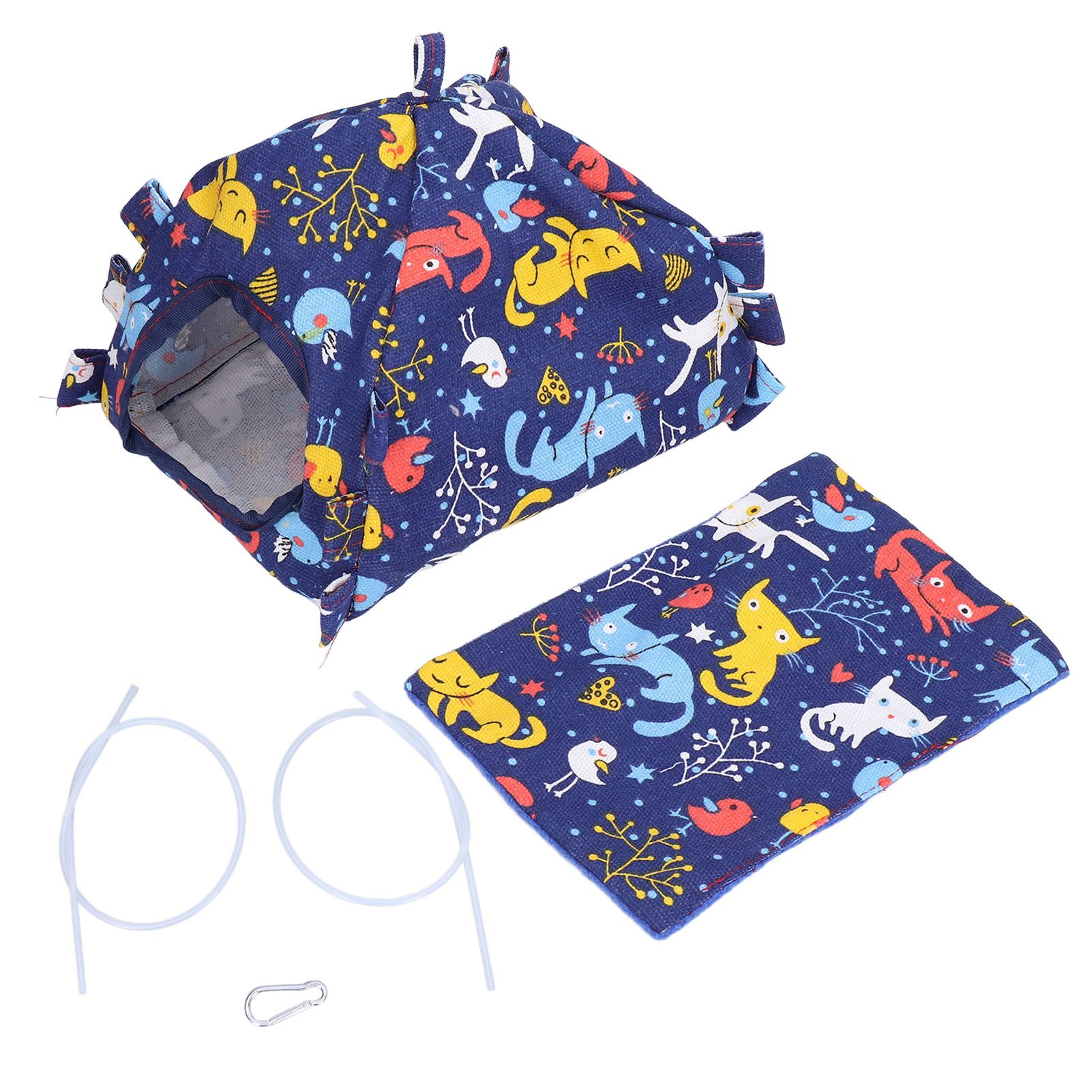 Bird Bed Hook Design Save Space Foldable Portable Soft Comfortable Hangable Bird Tent for Home Travelling - Image 3