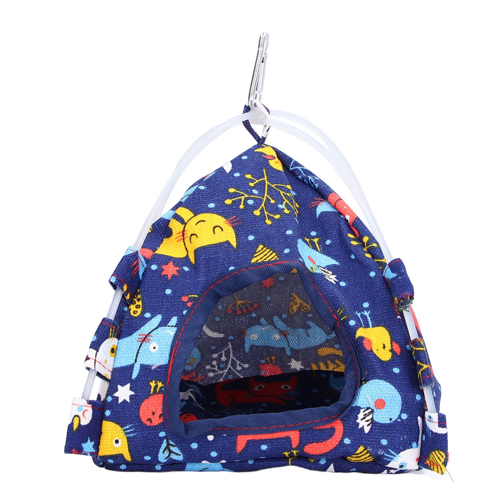 Bird Bed Hook Design Save Space Foldable Portable Soft Comfortable Hangable Bird Tent for Home Travelling - Image 5