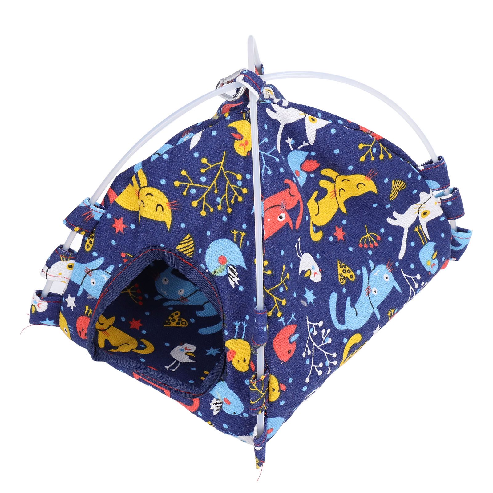Bird Bed Hook Design Save Space Foldable Portable Soft Comfortable Hangable Bird Tent for Home Travelling - Image 6