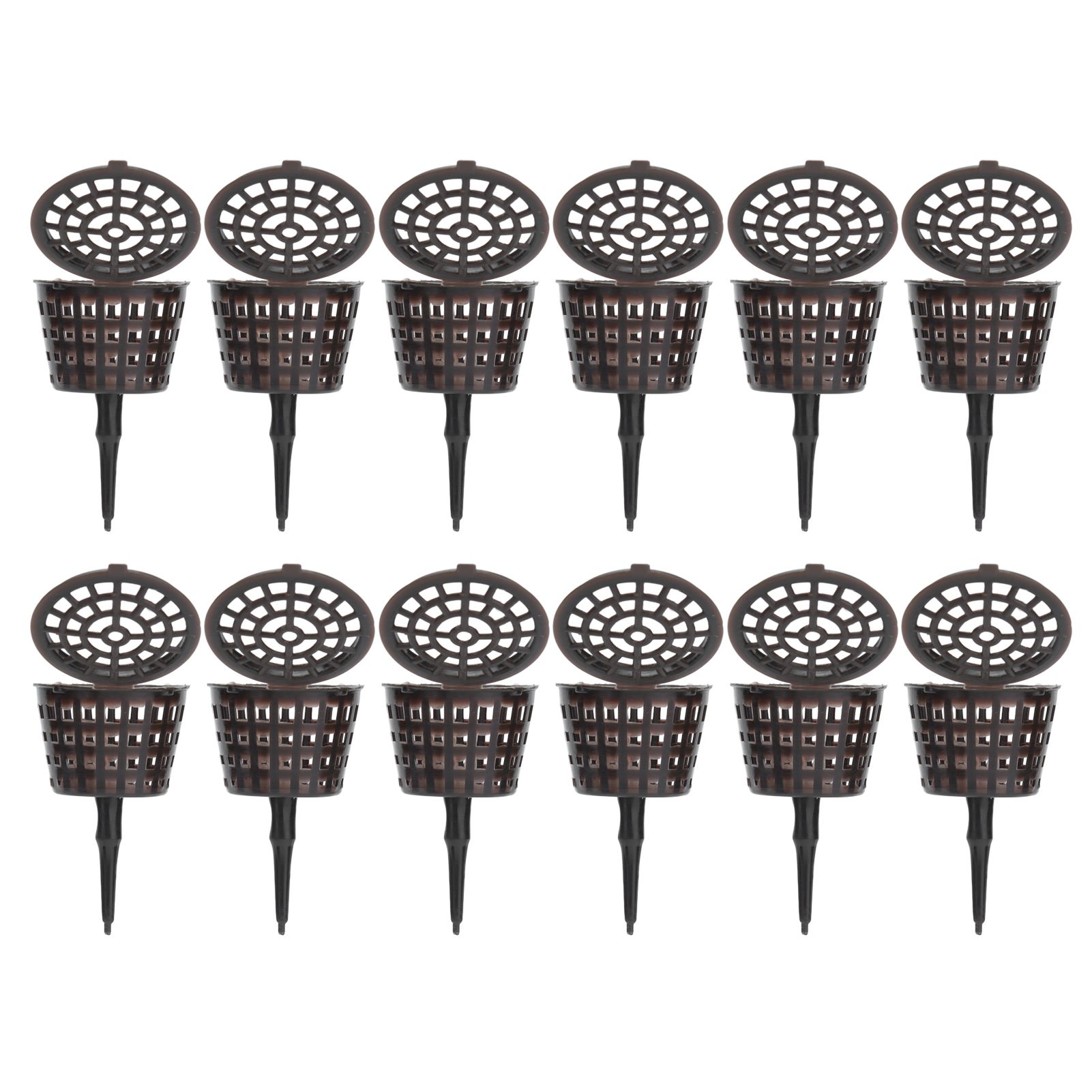 50Pcs Fertilizer Basket Plastic Sturdy Durable Planting Fertilization Box for Potted Plants Home Balconies Garden - Image 4