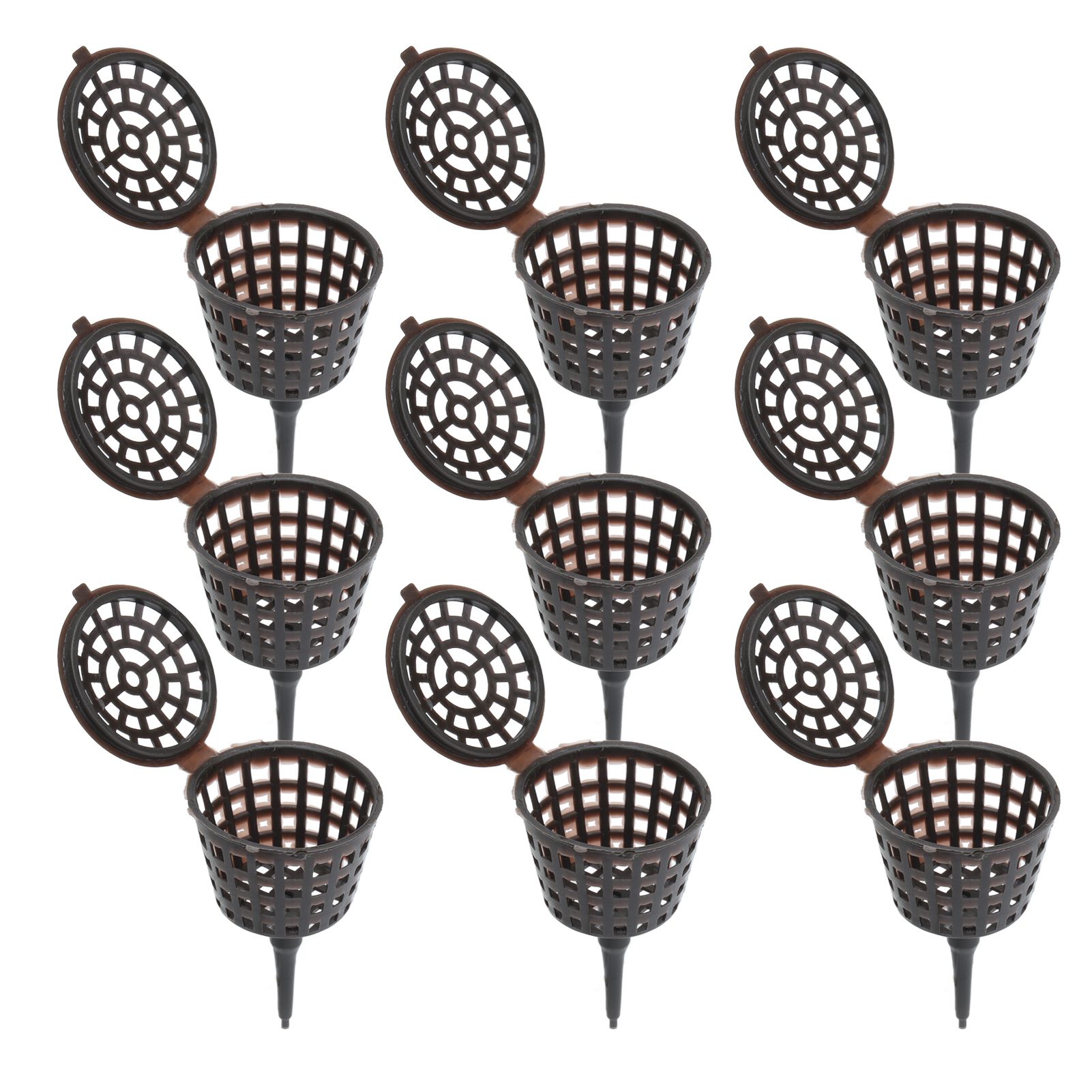 50Pcs Fertilizer Basket Plastic Sturdy Durable Planting Fertilization Box for Potted Plants Home Balconies Garden - Image 6