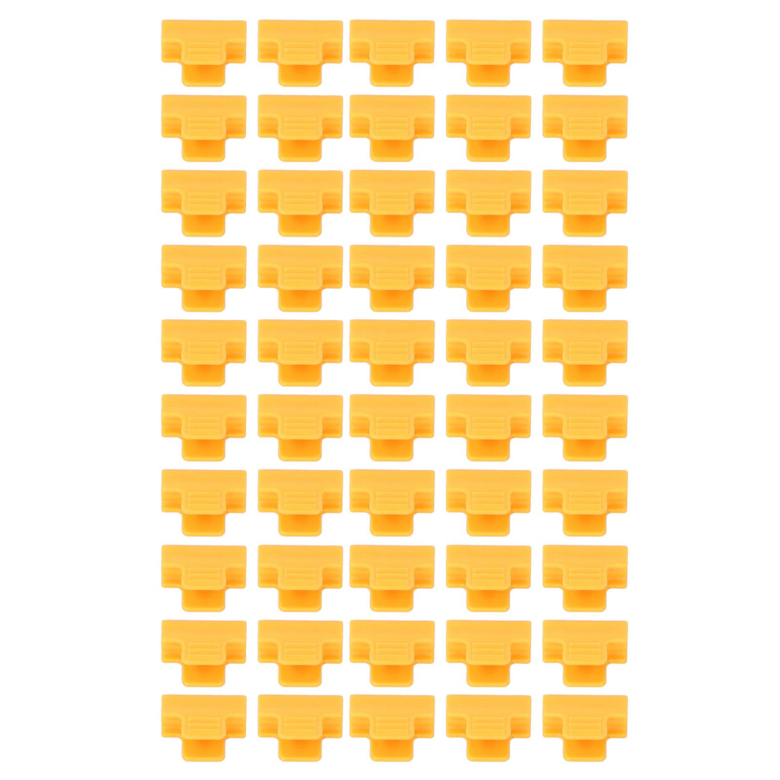 50pcs/set Shade Cloth Clips Rust Resistance Steel Wire Pressure Film Clip for Greenhouse - Image 4
