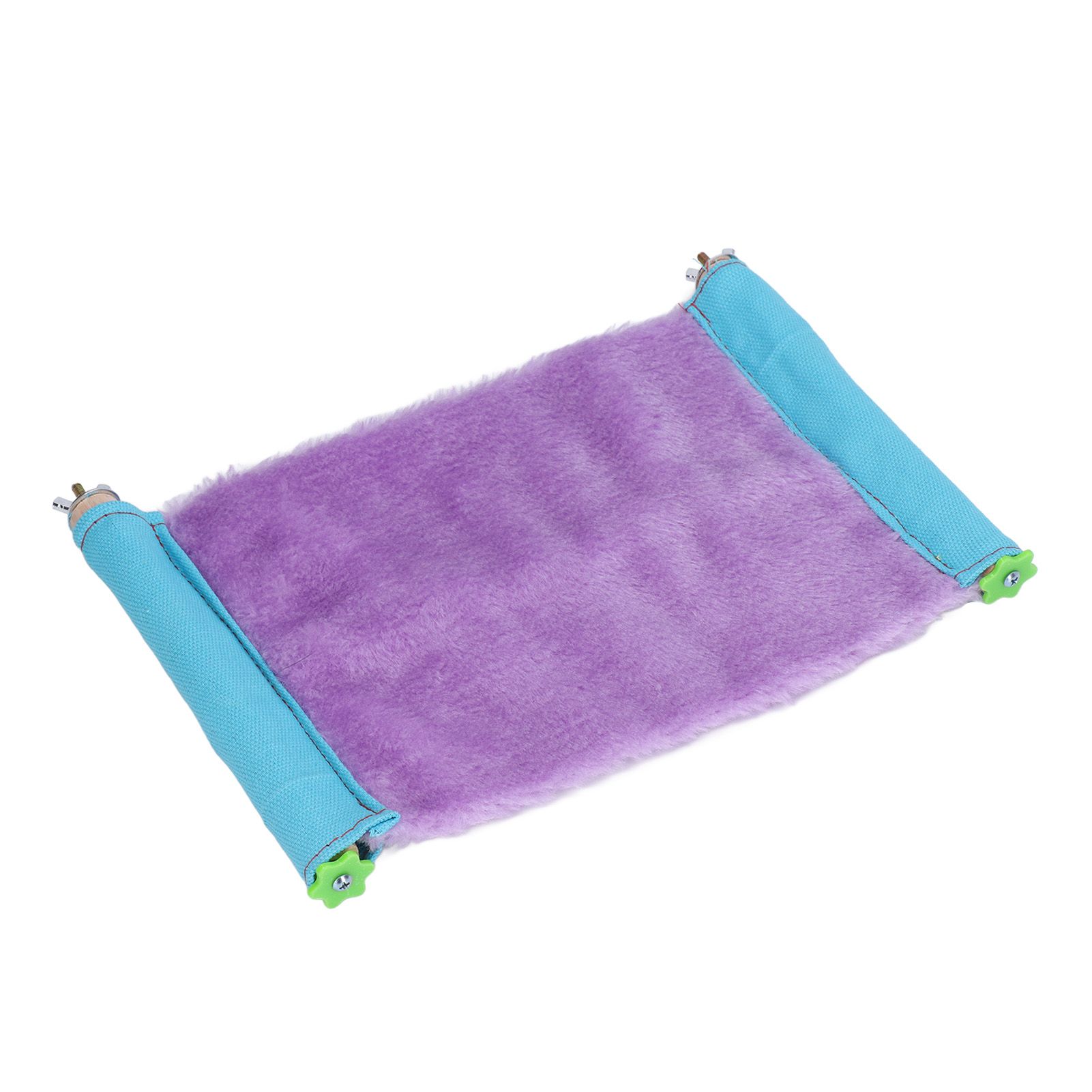 Bird Bed Chinchilla Honey Glider Flying Parrot Portable Soft Warm Hanging Hammock NestPurple - Image 3