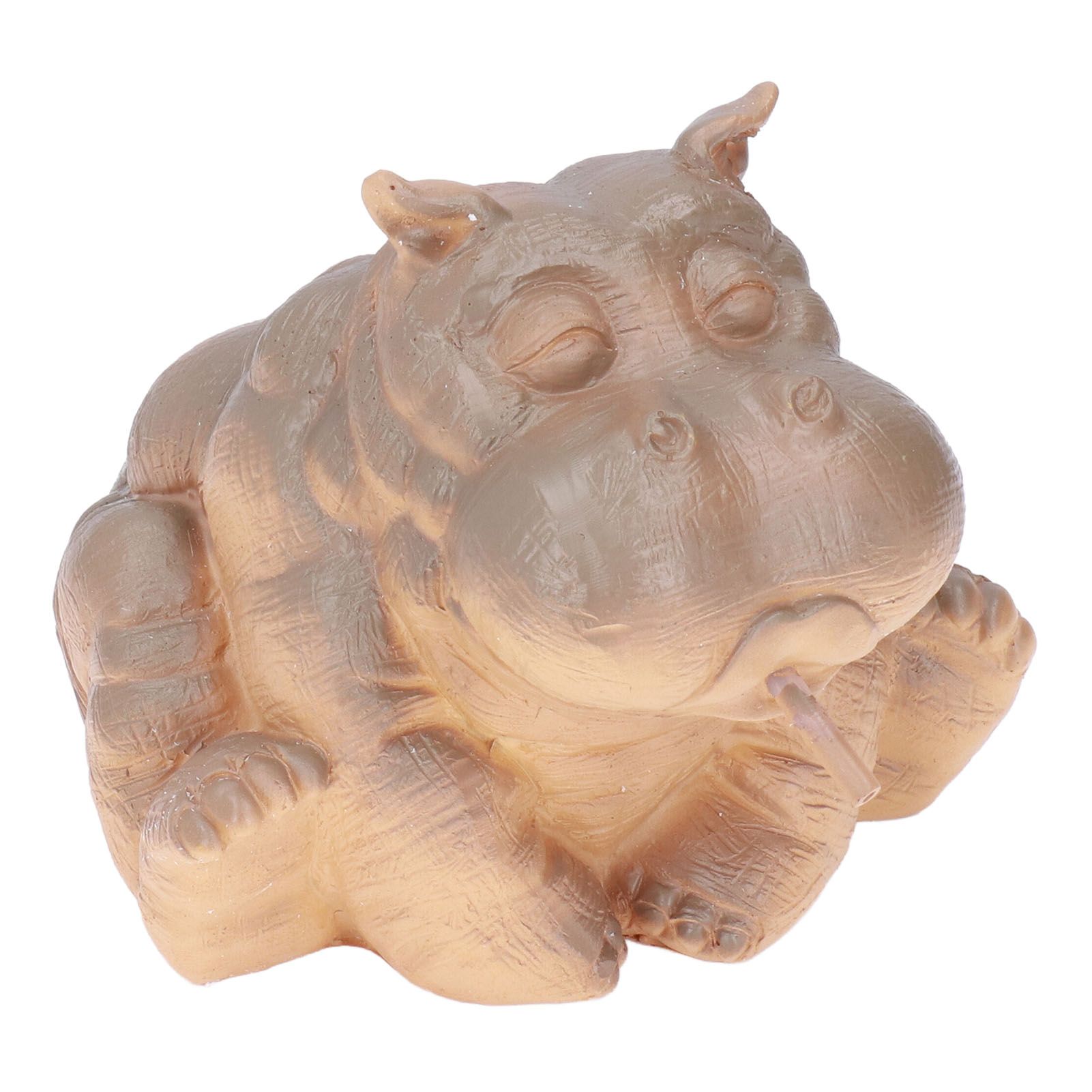 Hippo Decor Hippo Appearance Fine Workmanship Resin Material Small Volume Pond Spitters - Image 4