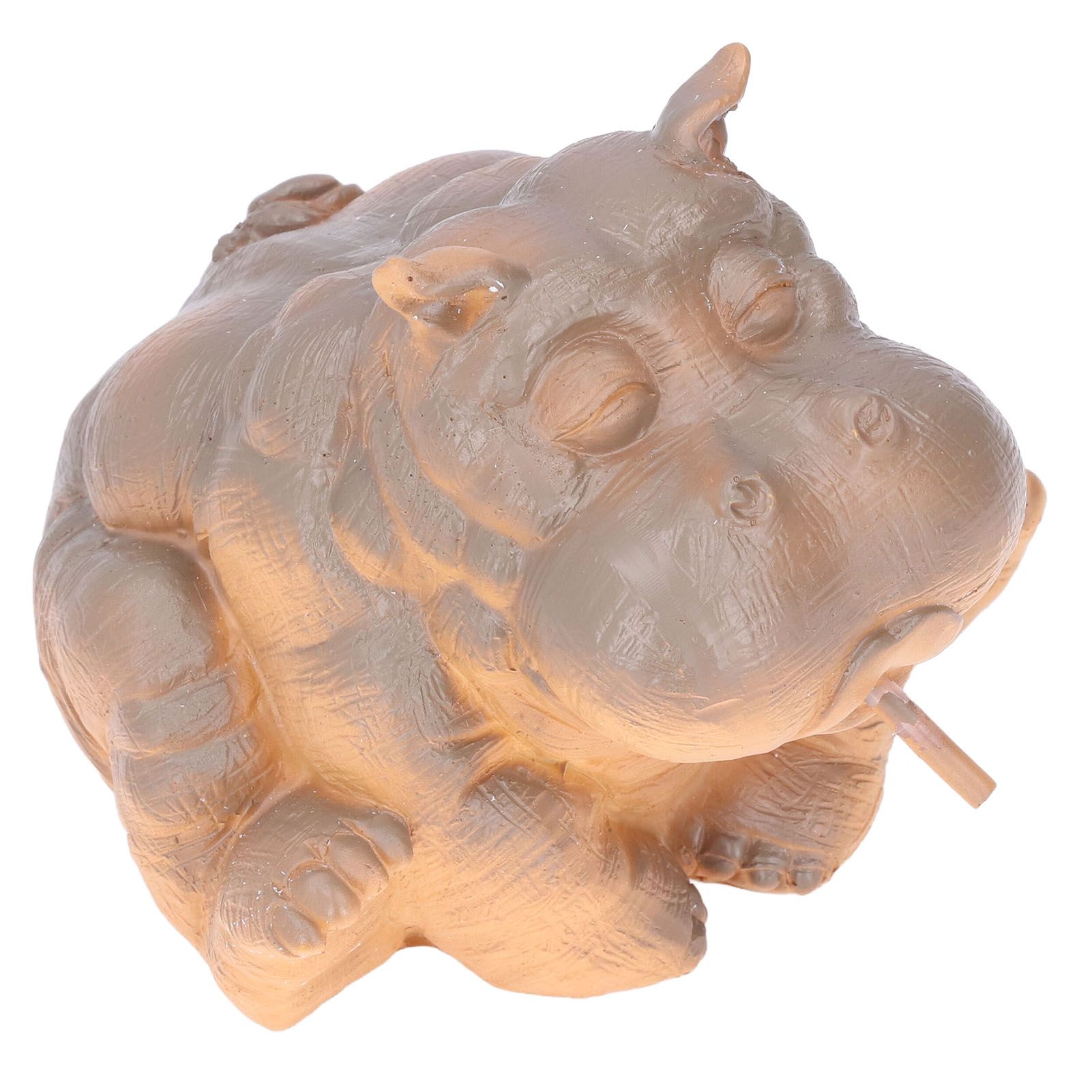 Hippo Decor Hippo Appearance Fine Workmanship Resin Material Small Volume Pond Spitters - Image 5