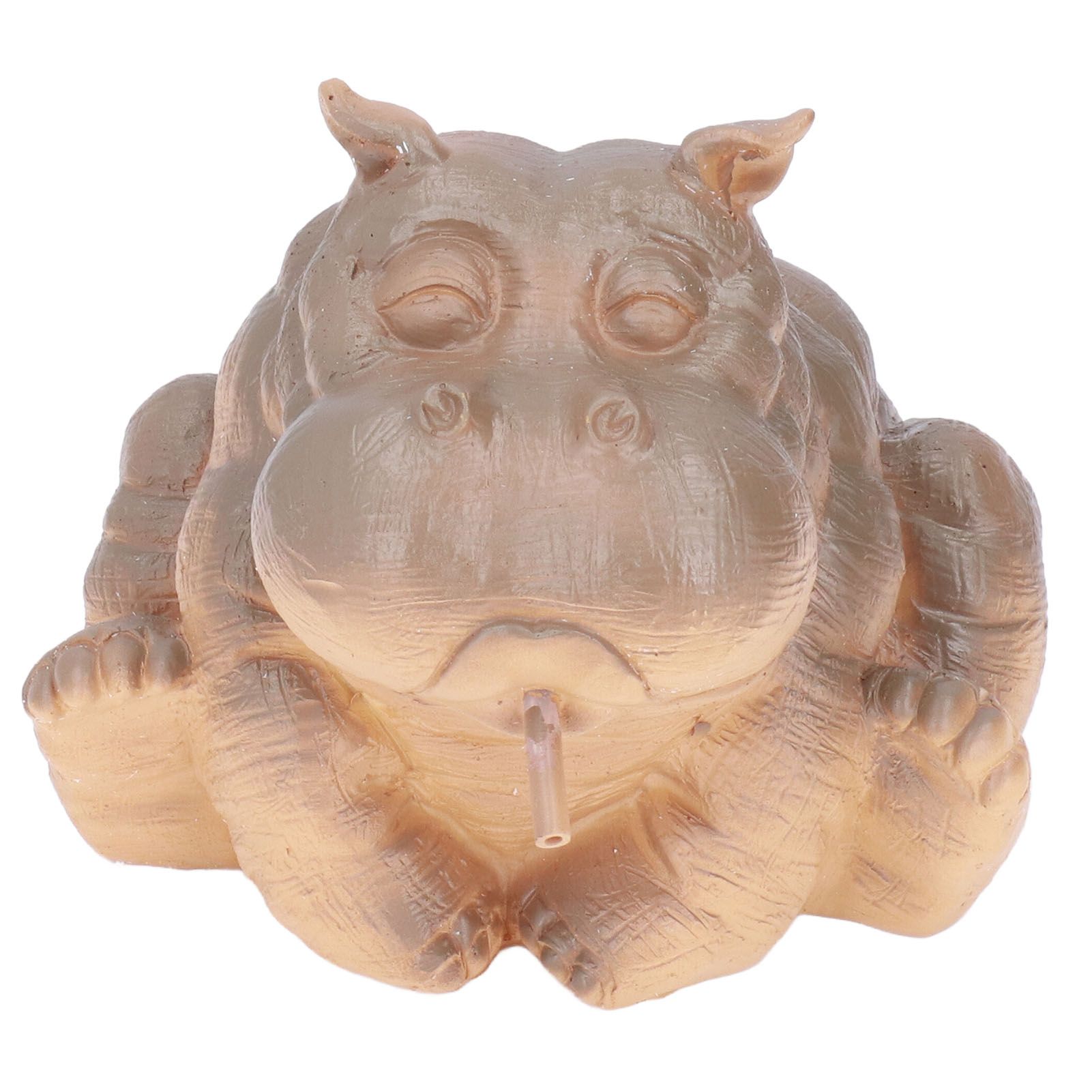 Hippo Decor Hippo Appearance Fine Workmanship Resin Material Small Volume Pond Spitters - Image 6