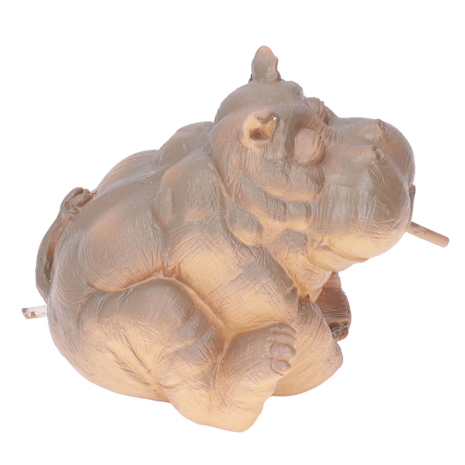 Hippo Decor Hippo Appearance Fine Workmanship Resin Material Small Volume Pond Spitters - Image 7