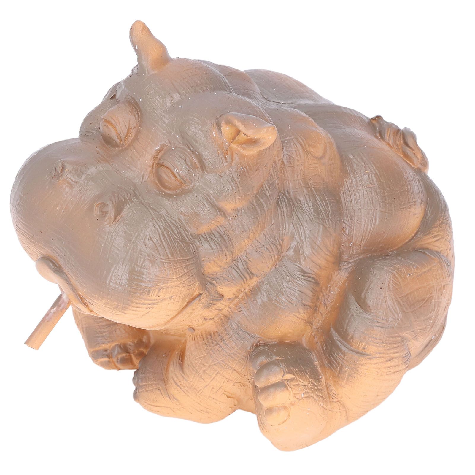 Hippo Decor Hippo Appearance Fine Workmanship Resin Material Small Volume Pond Spitters - Image 8