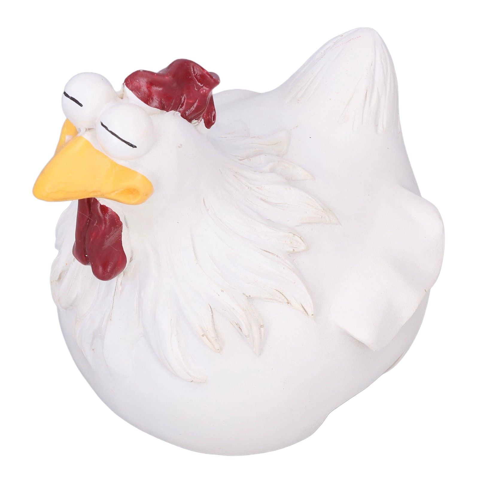 Big Eye Chicken Ornaments Funny Chicken Statues for Garden Stairs Farm Patio BackyardA - Image 2