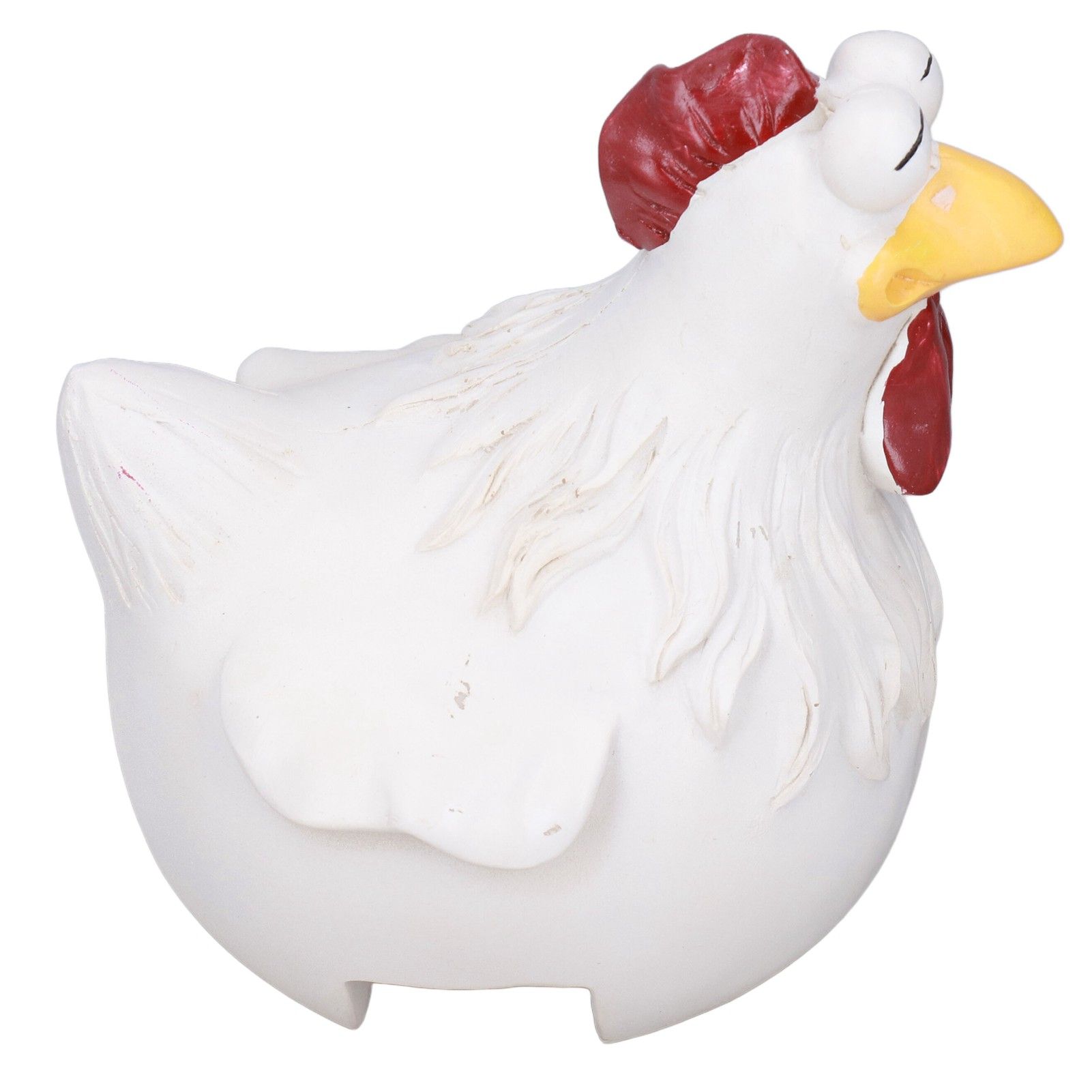 Big Eye Chicken Ornaments Funny Chicken Statues for Garden Stairs Farm Patio BackyardA - Image 5