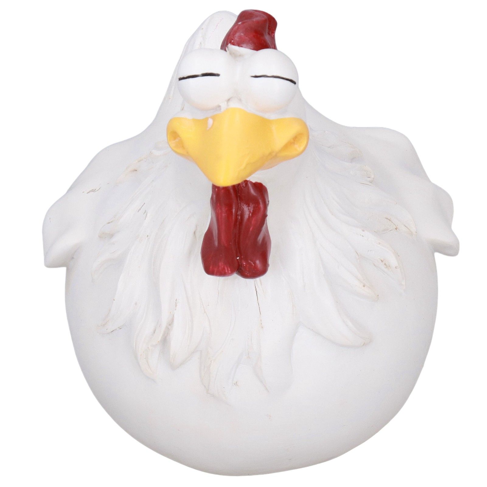 Big Eye Chicken Ornaments Funny Chicken Statues for Garden Stairs Farm Patio BackyardA - Image 6