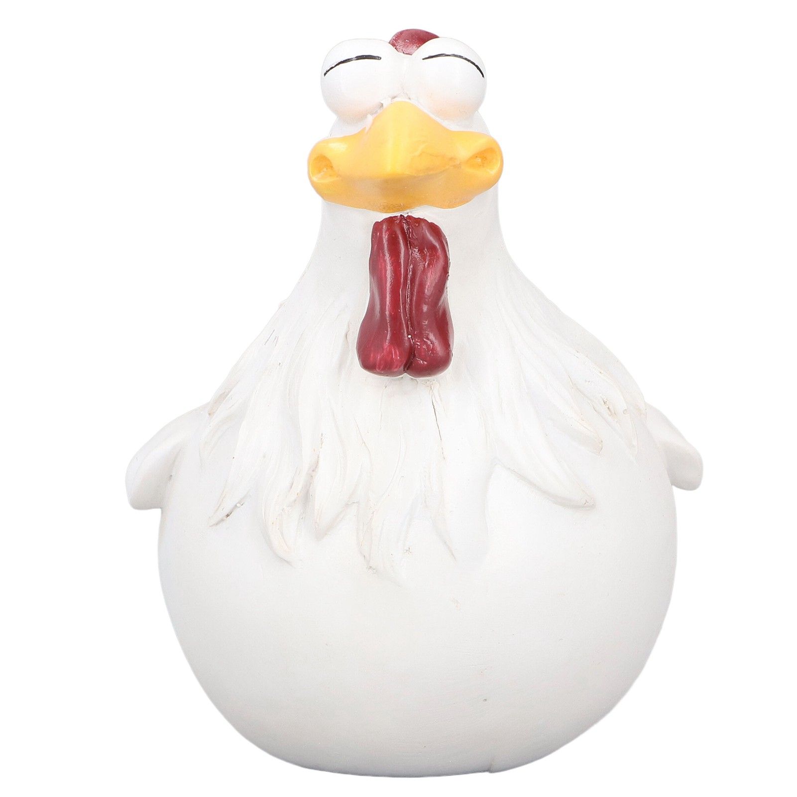 Big Eye Chicken Ornaments Funny Chicken Statues for Garden Stairs Farm Patio BackyardA - Image 7