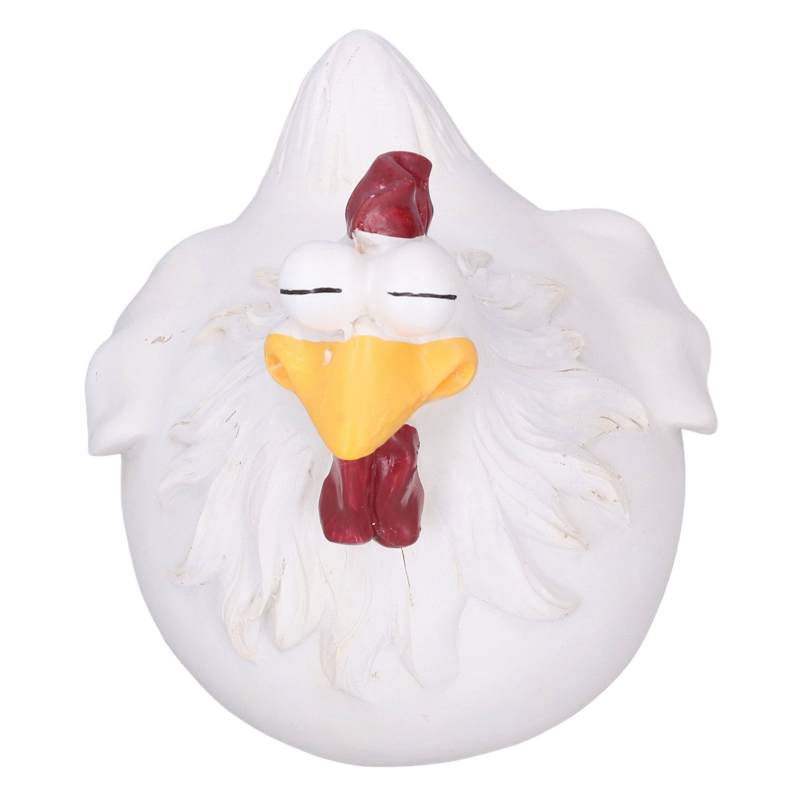 Big Eye Chicken Ornaments Funny Chicken Statues for Garden Stairs Farm Patio BackyardA - Image 8