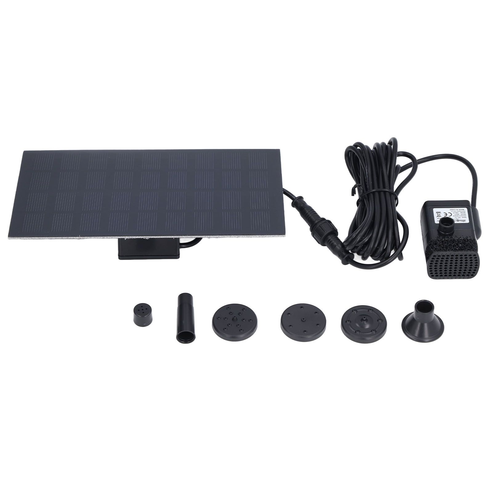 Solar Water Pump DC Brushless Monocrystalline Silicon Landscape Floating Fountain 9V 1.8W - Image 3