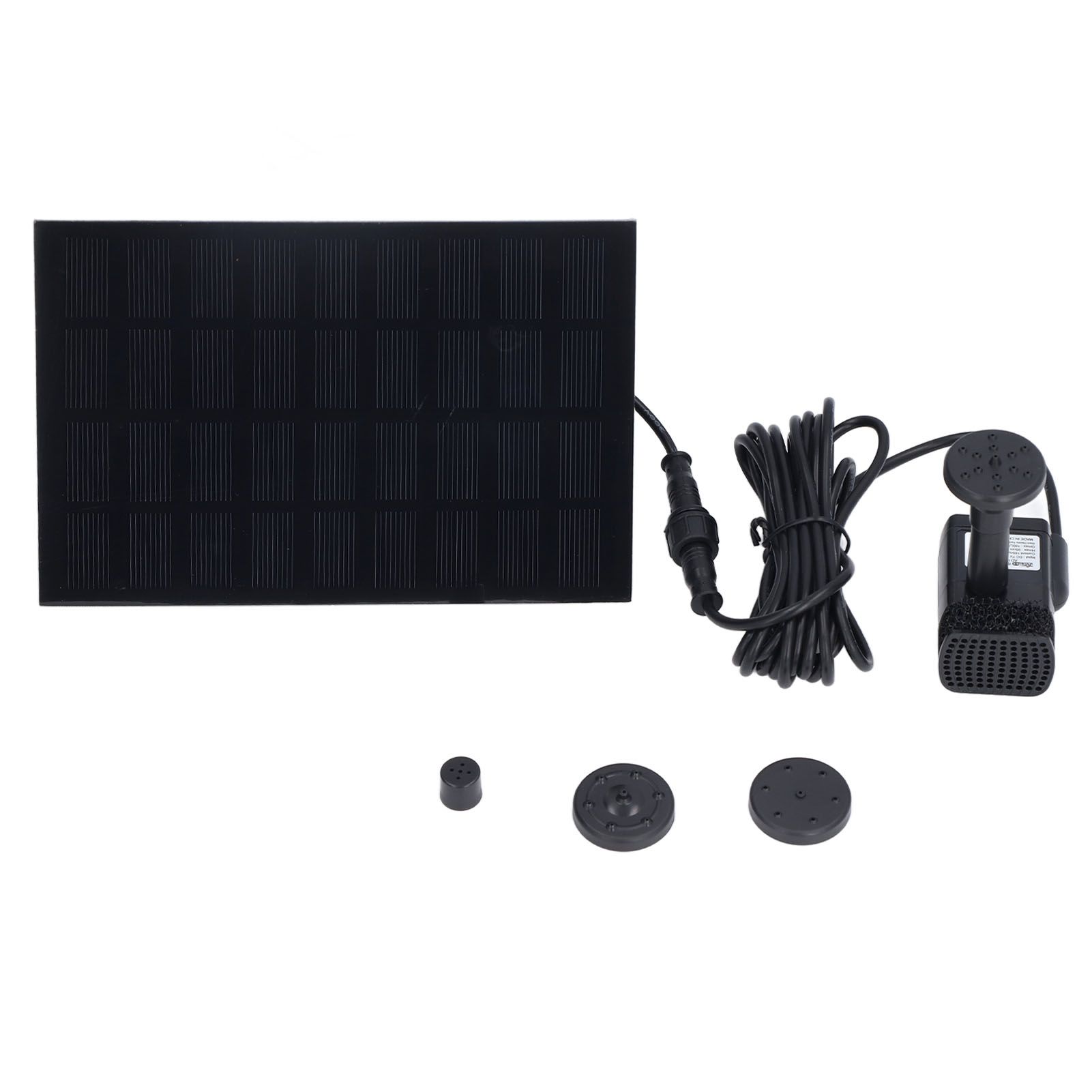 Solar Water Pump DC Brushless Monocrystalline Silicon Landscape Floating Fountain 9V 1.8W - Image 4