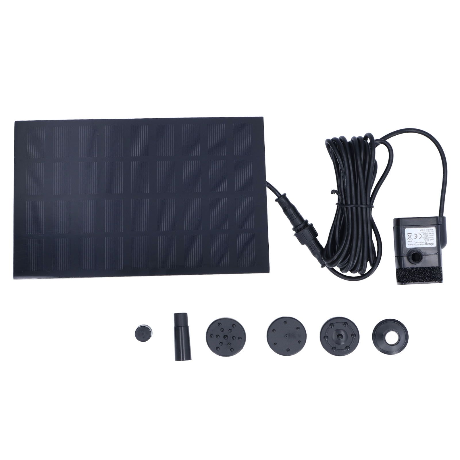 Solar Water Pump DC Brushless Monocrystalline Silicon Landscape Floating Fountain 9V 1.8W - Image 6