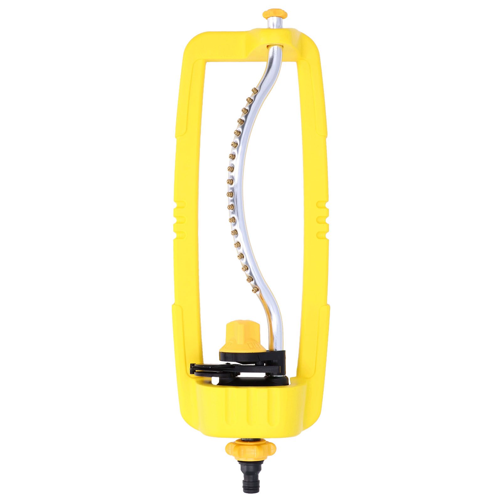 Oscillating Sprinkler 18 Holes Large Coverage Automatic Rotation Water Sprinkler for Lawns Gardens - Image 2